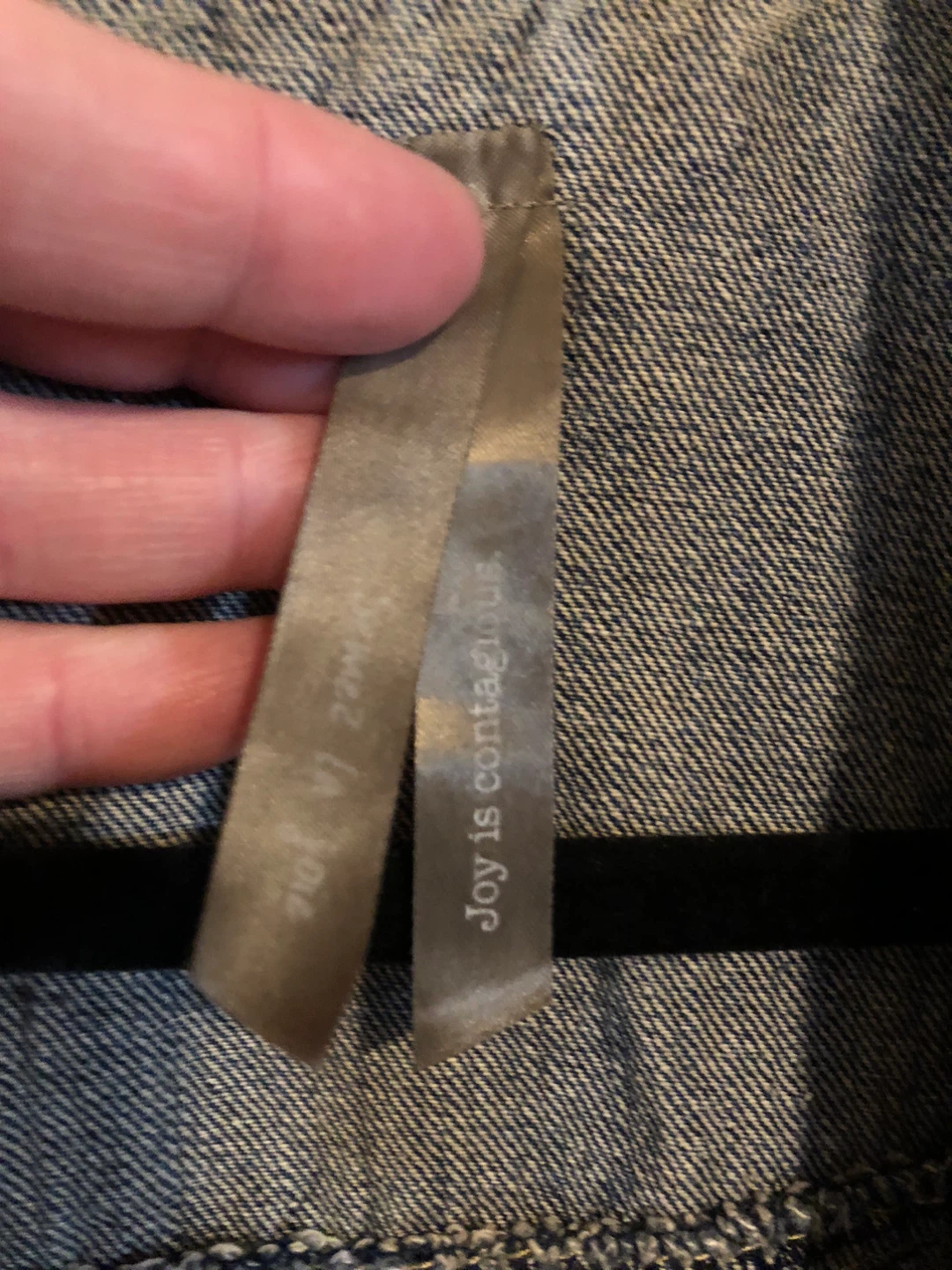 Crop Length Denim Vest - Size 2X - photo 2