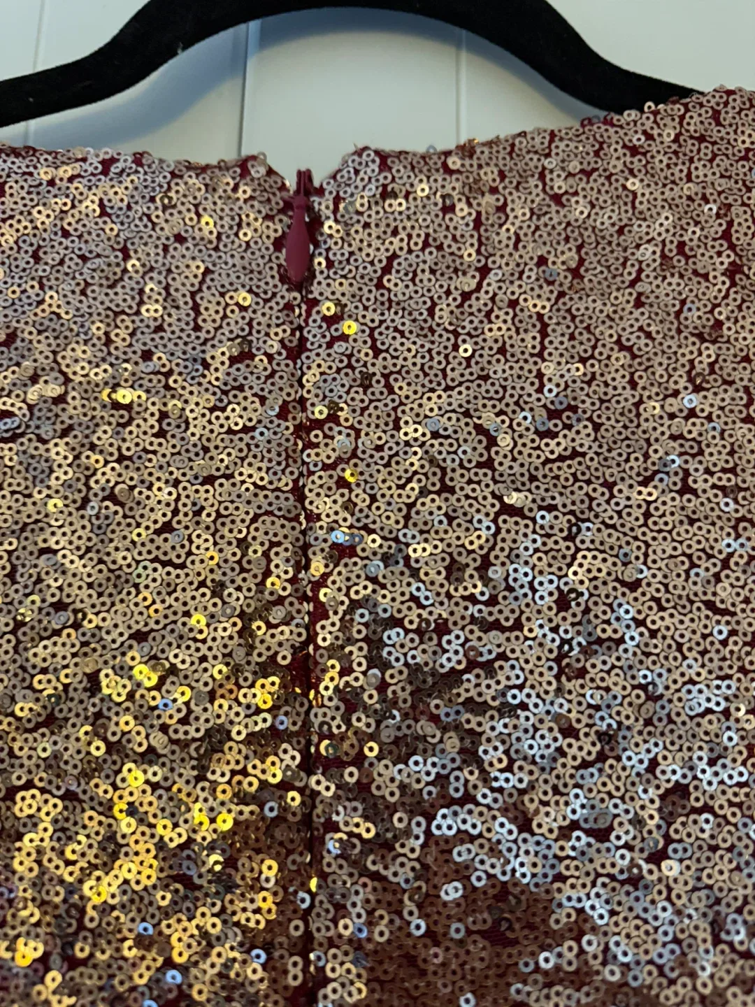 Adelyn Rae Casey Sequin Ombre Dress - Size M image indicator(3)