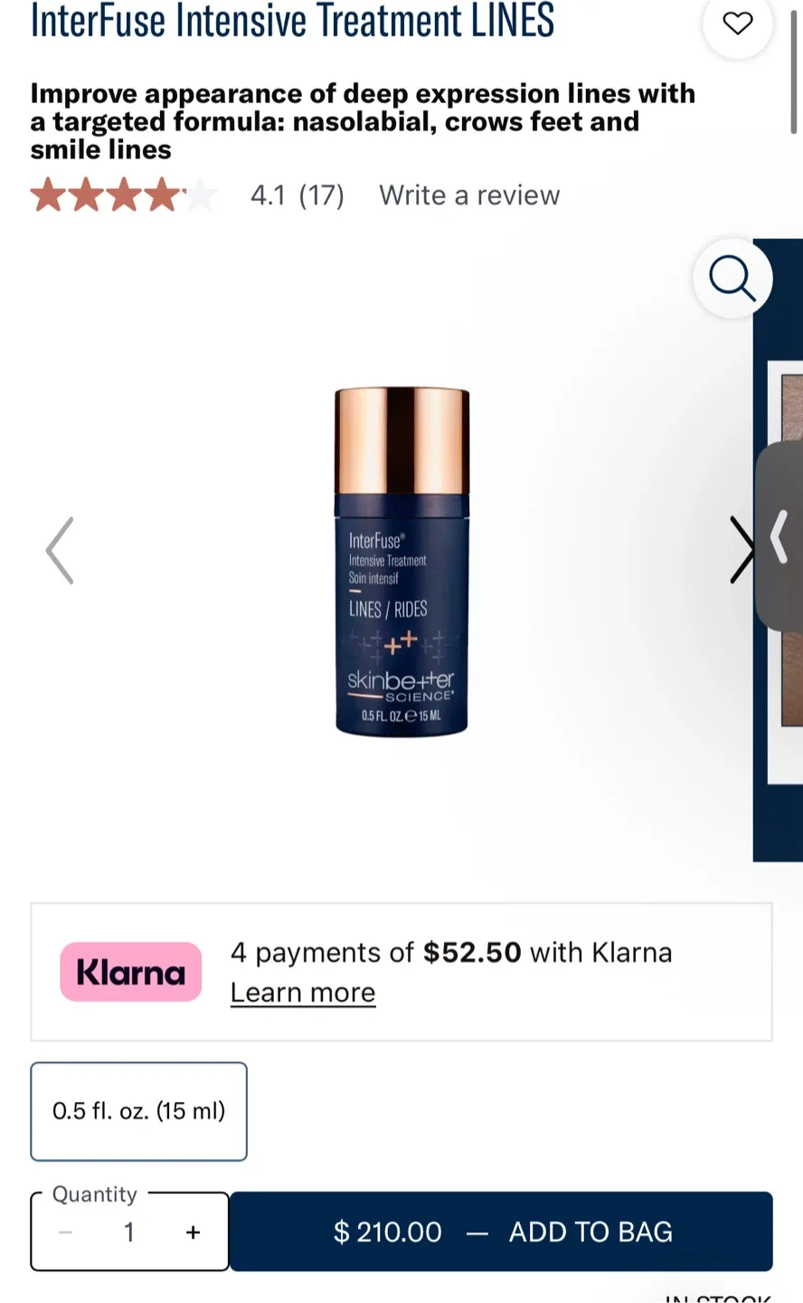 SkinBetter Science InterFuse Intensive Treatment LINES image indicator(2)