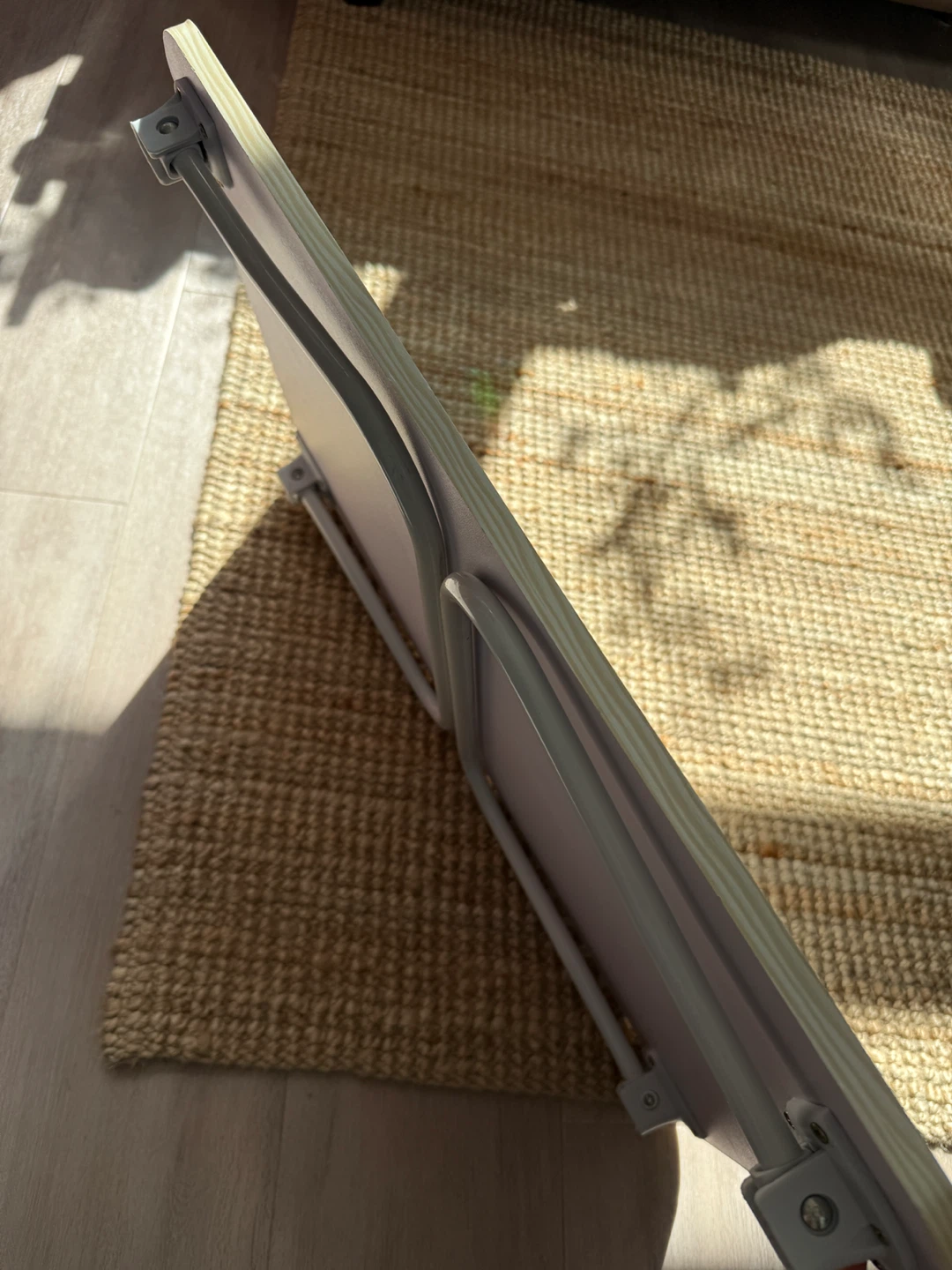 Folding Bed Tray Table - Light Wood - photo 5