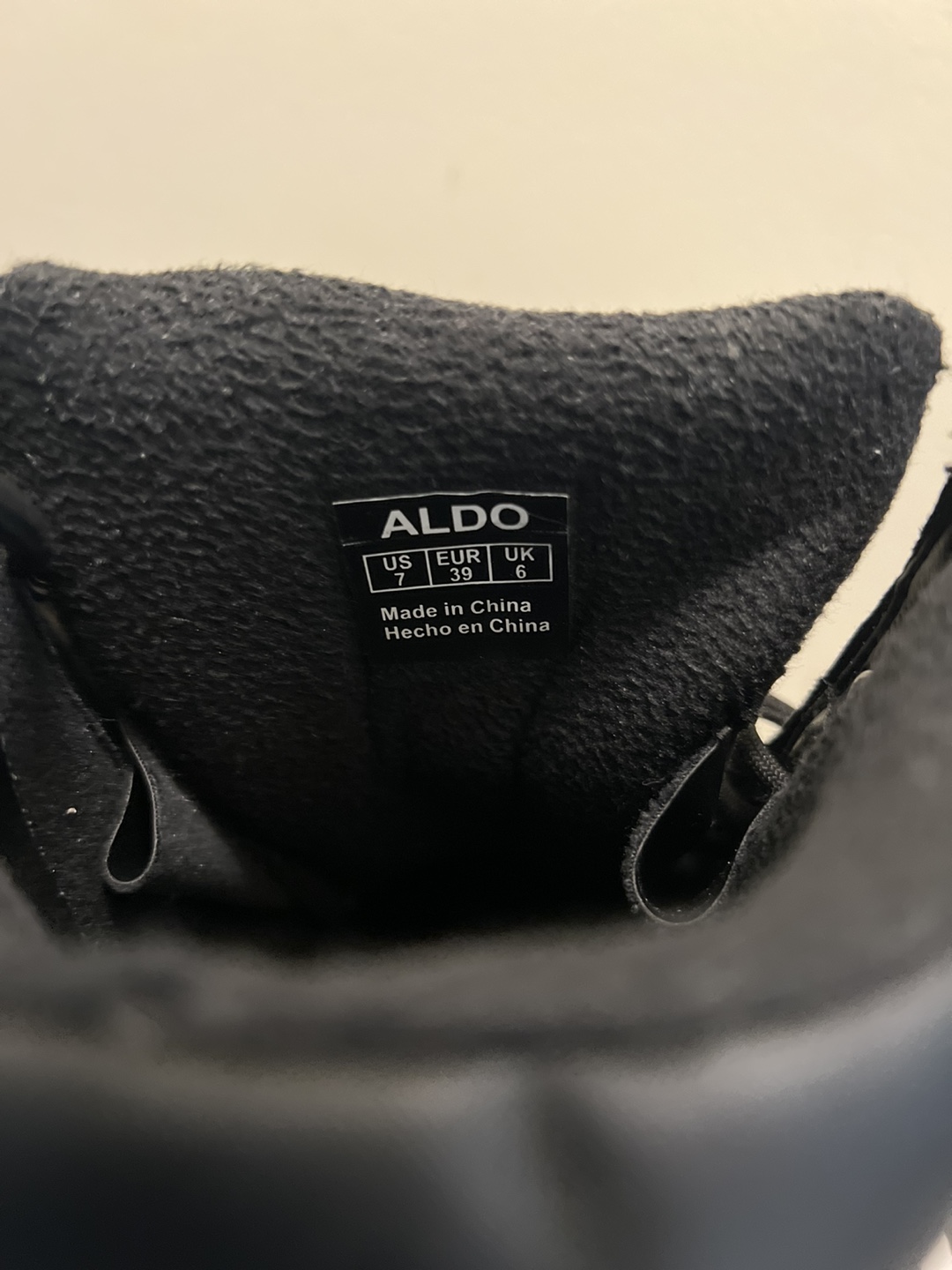 ALDO Imperia Black Waterproof Boots - Size 7 - photo 4