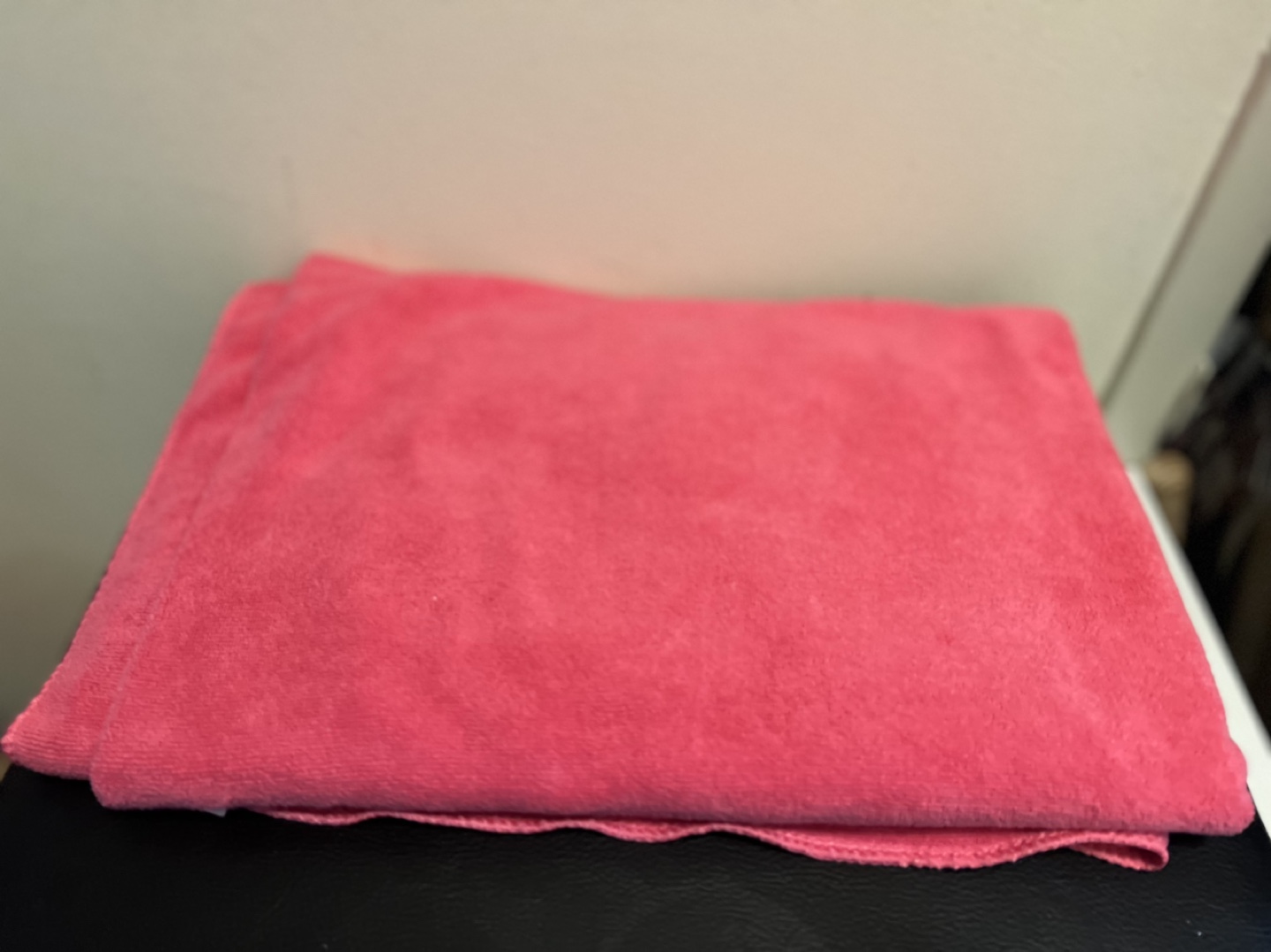 Brand New-Pink Microfiber Towel