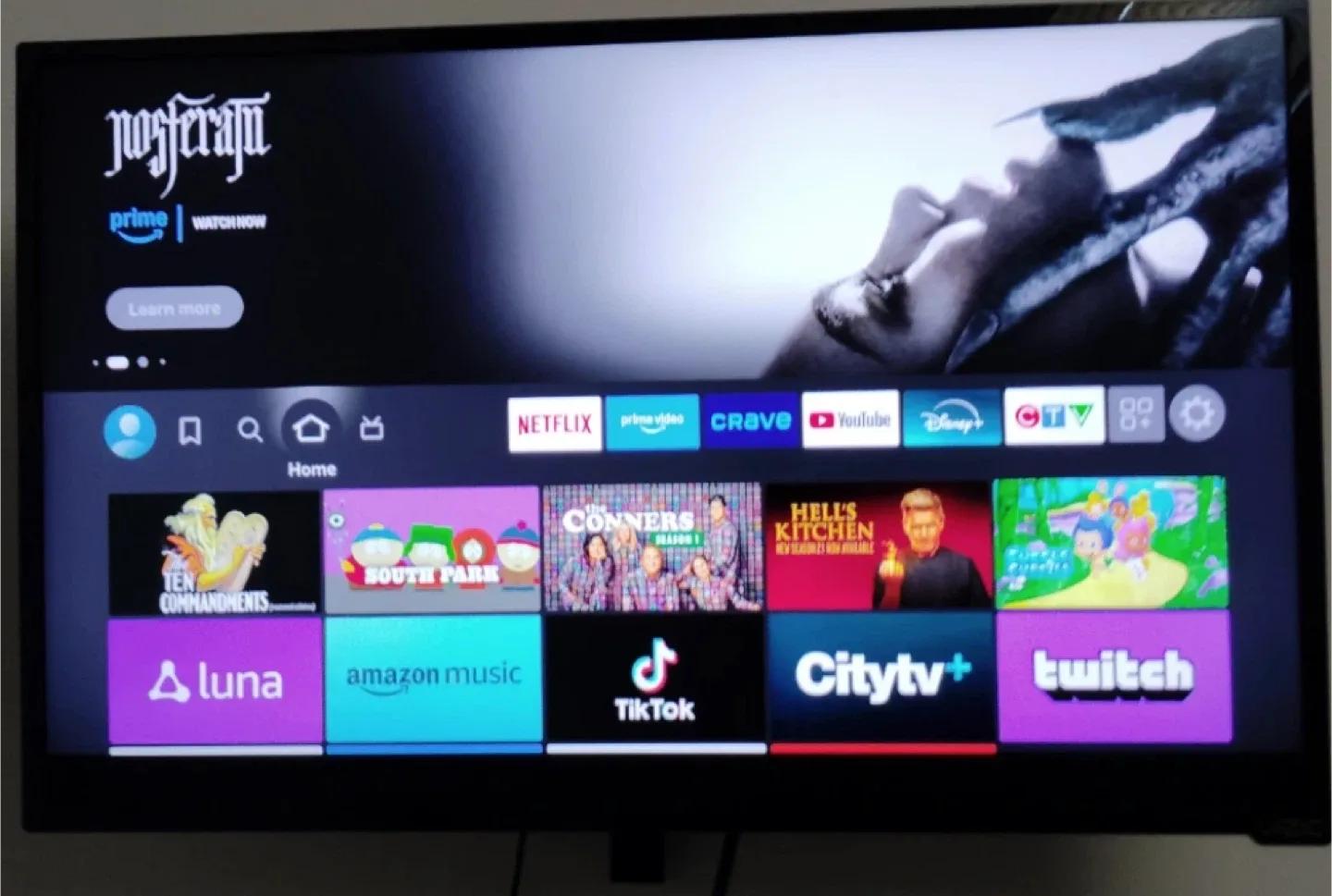 28’ VIZIO TV with Remote & Wall Mount image indicator(2)