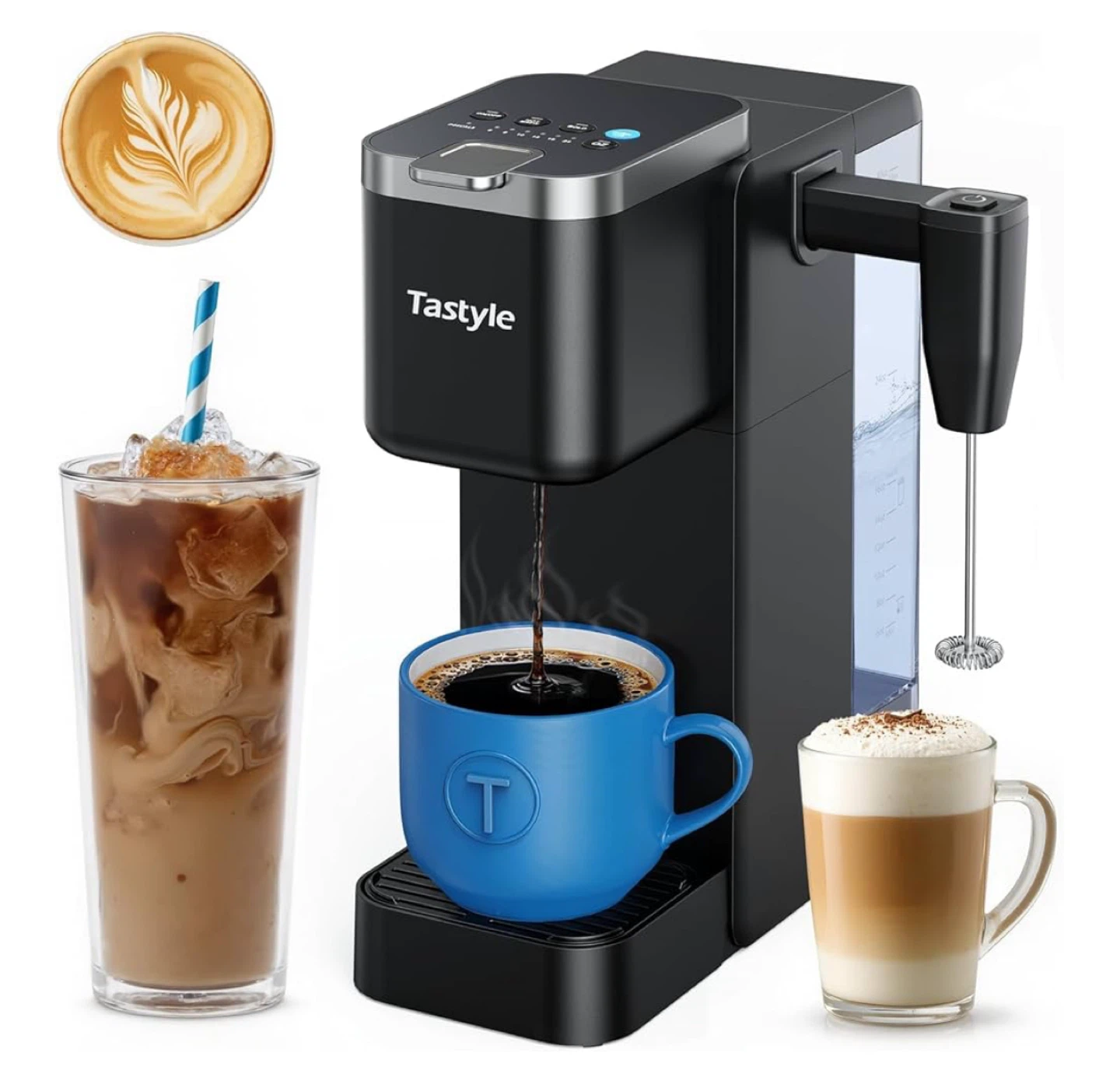 Tastyle Brew & Froth Duo Coffee Maker