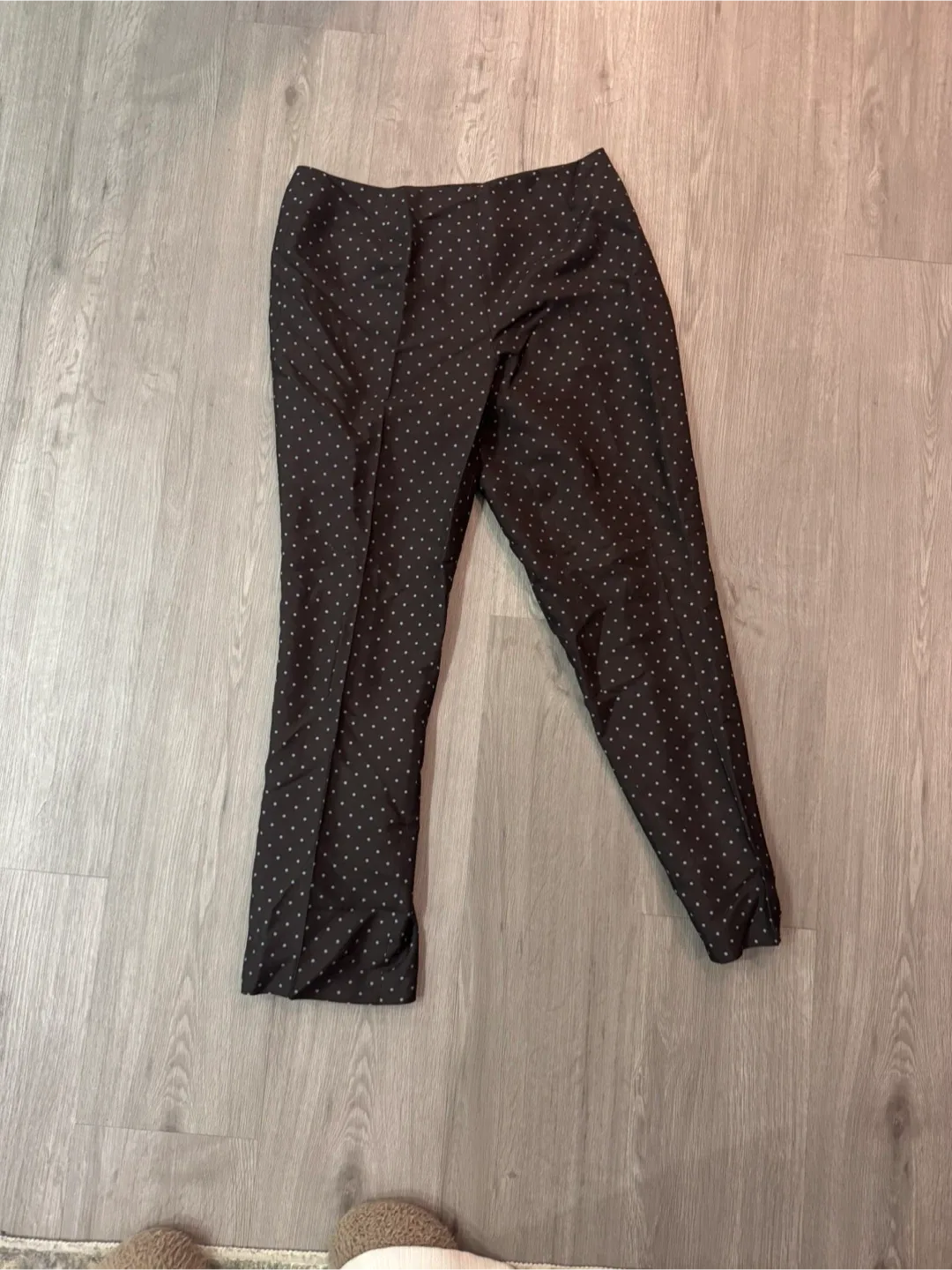 Ann Taylor Silk Polka Dot Pants - Size 4 thumbnail