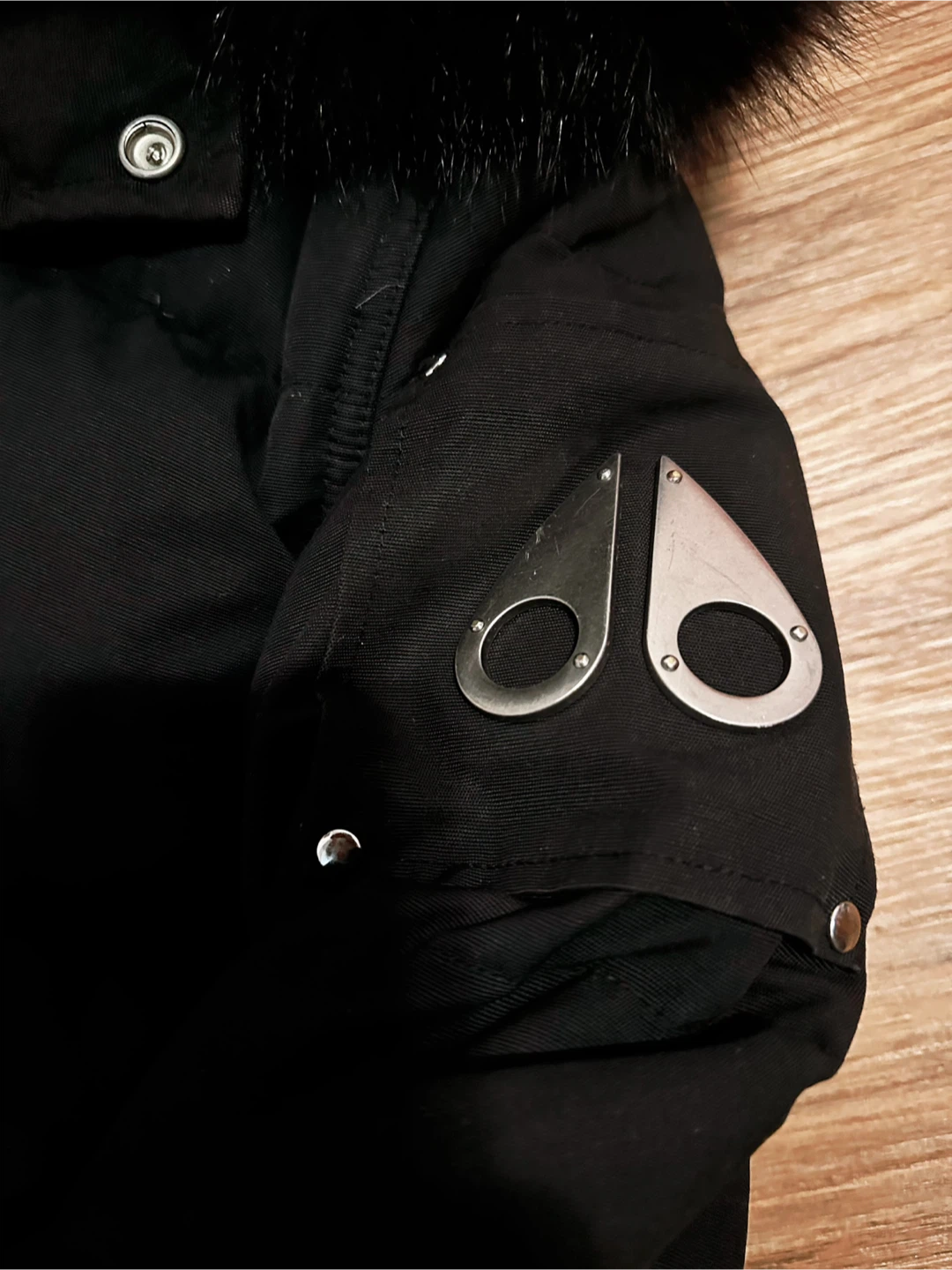 Moose Knuckles Black Down Parka - photo 4