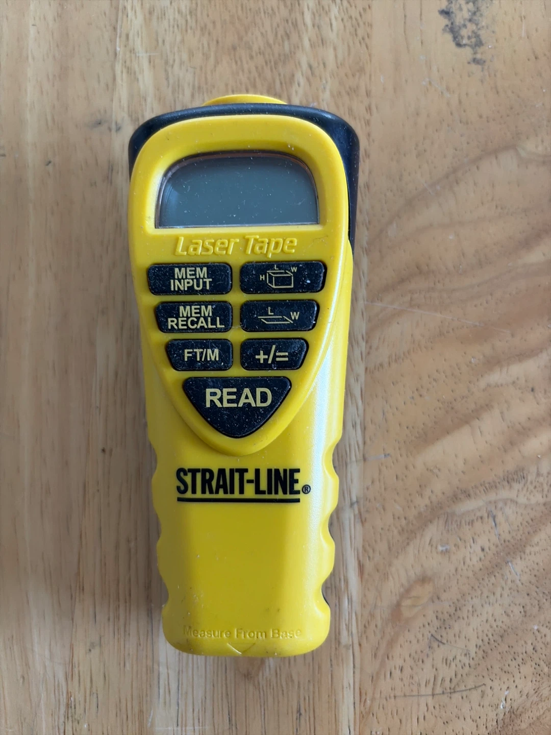 Strait-Line Laser Tape Measure