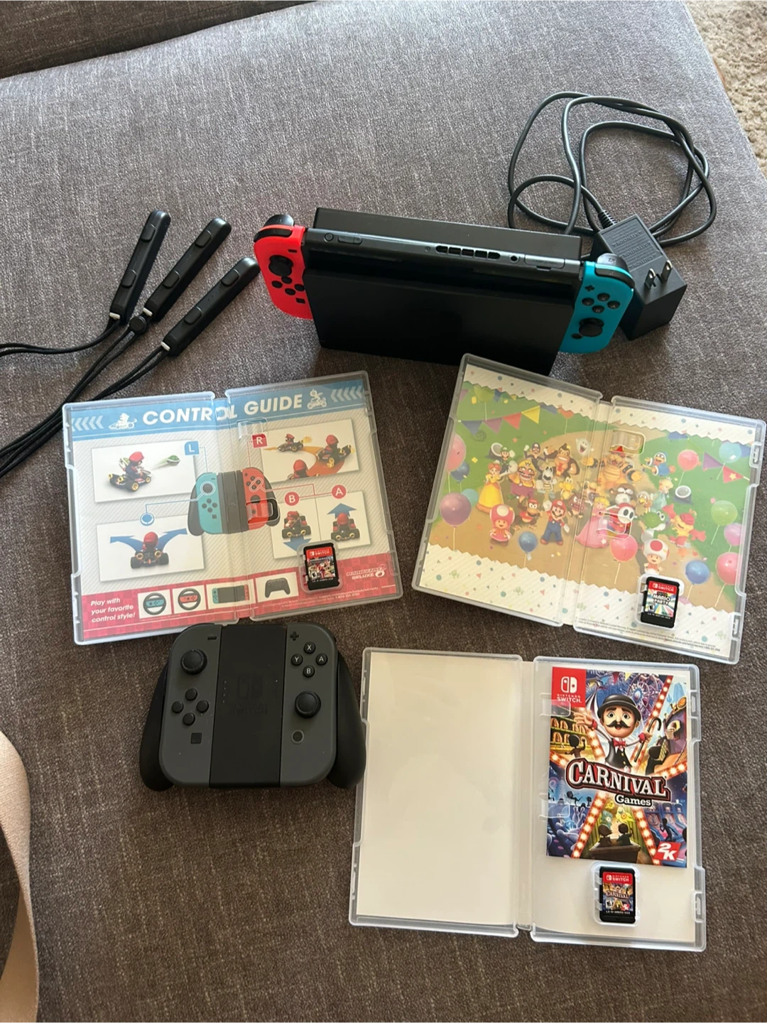 Nintendo Switch Bundle with Games - photo 2