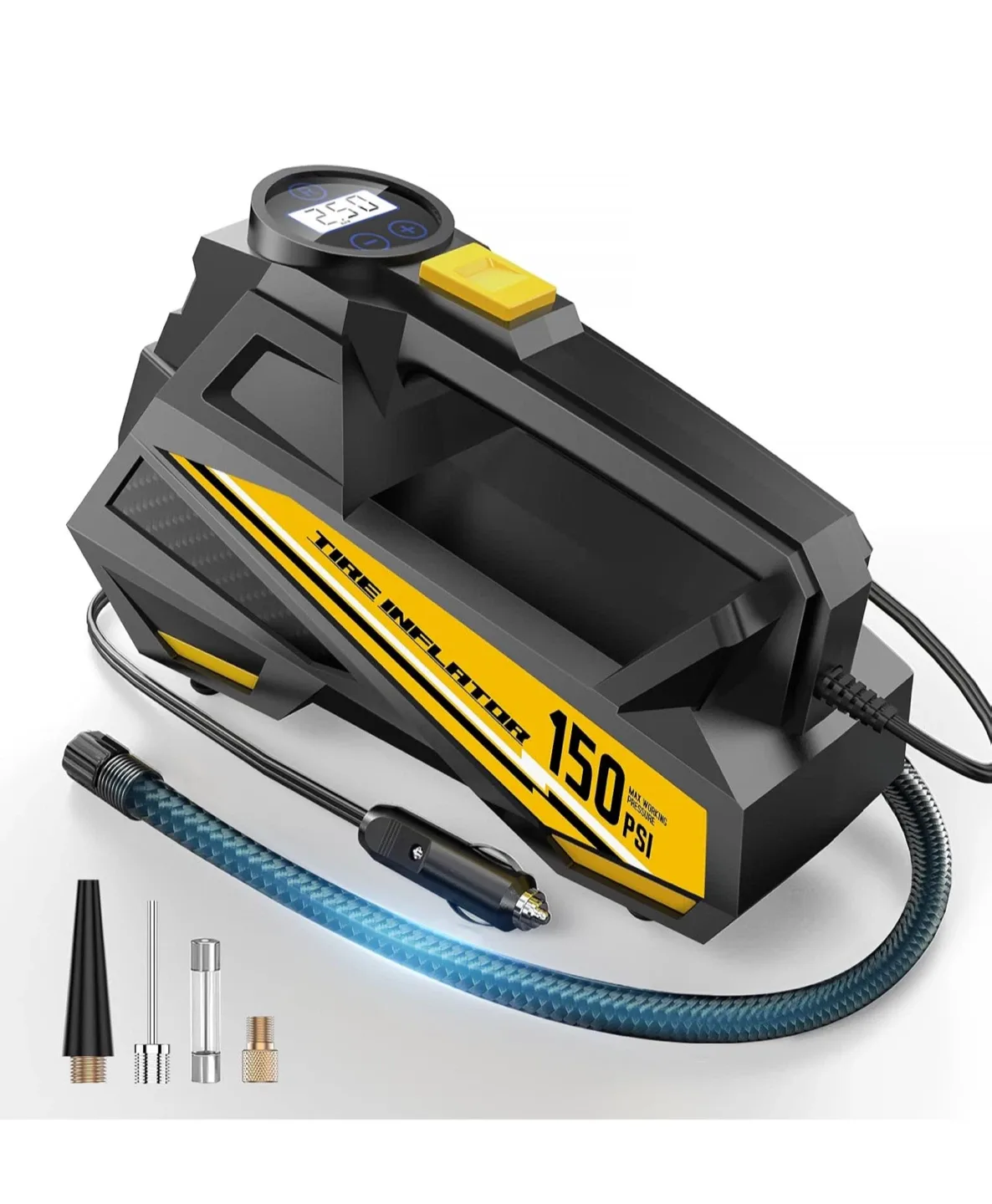 Portable Digital Tire Inflator 150 PSI thumbnail