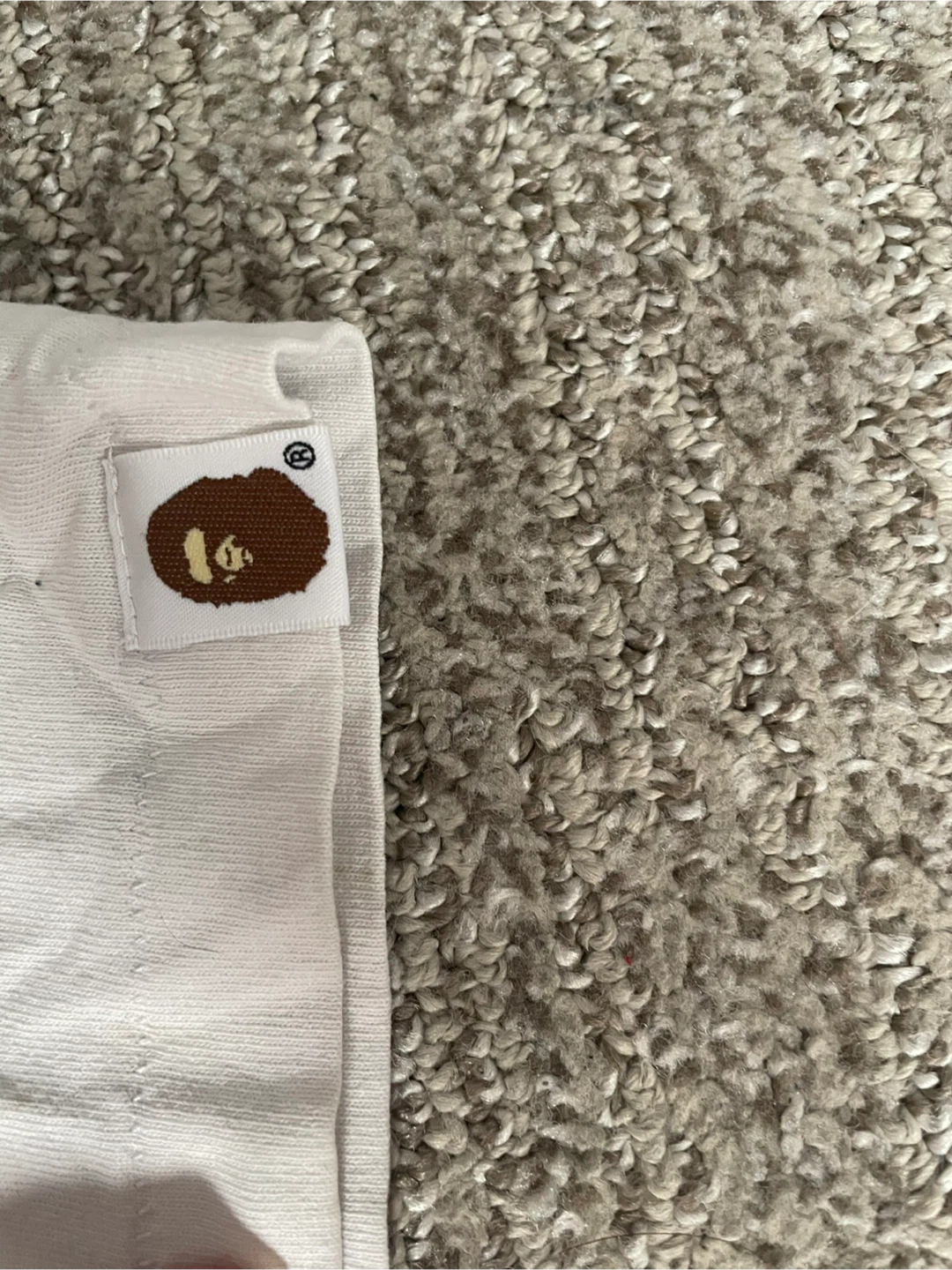 A Bathing Ape (BAPE) White T-Shirt - Size L - photo 3