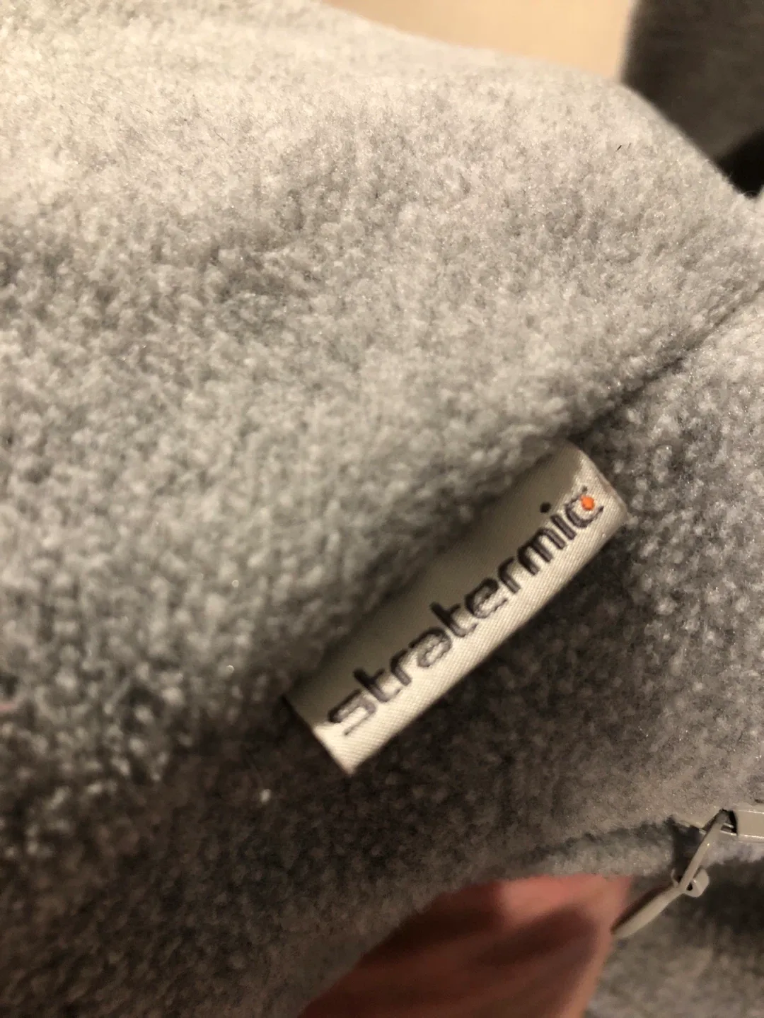 Stratermic Fleece Grey Jacket 🧡 size L image indicator(3)