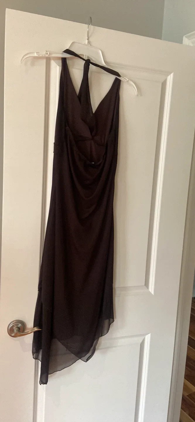 Brown Halter Dress image indicator(5)