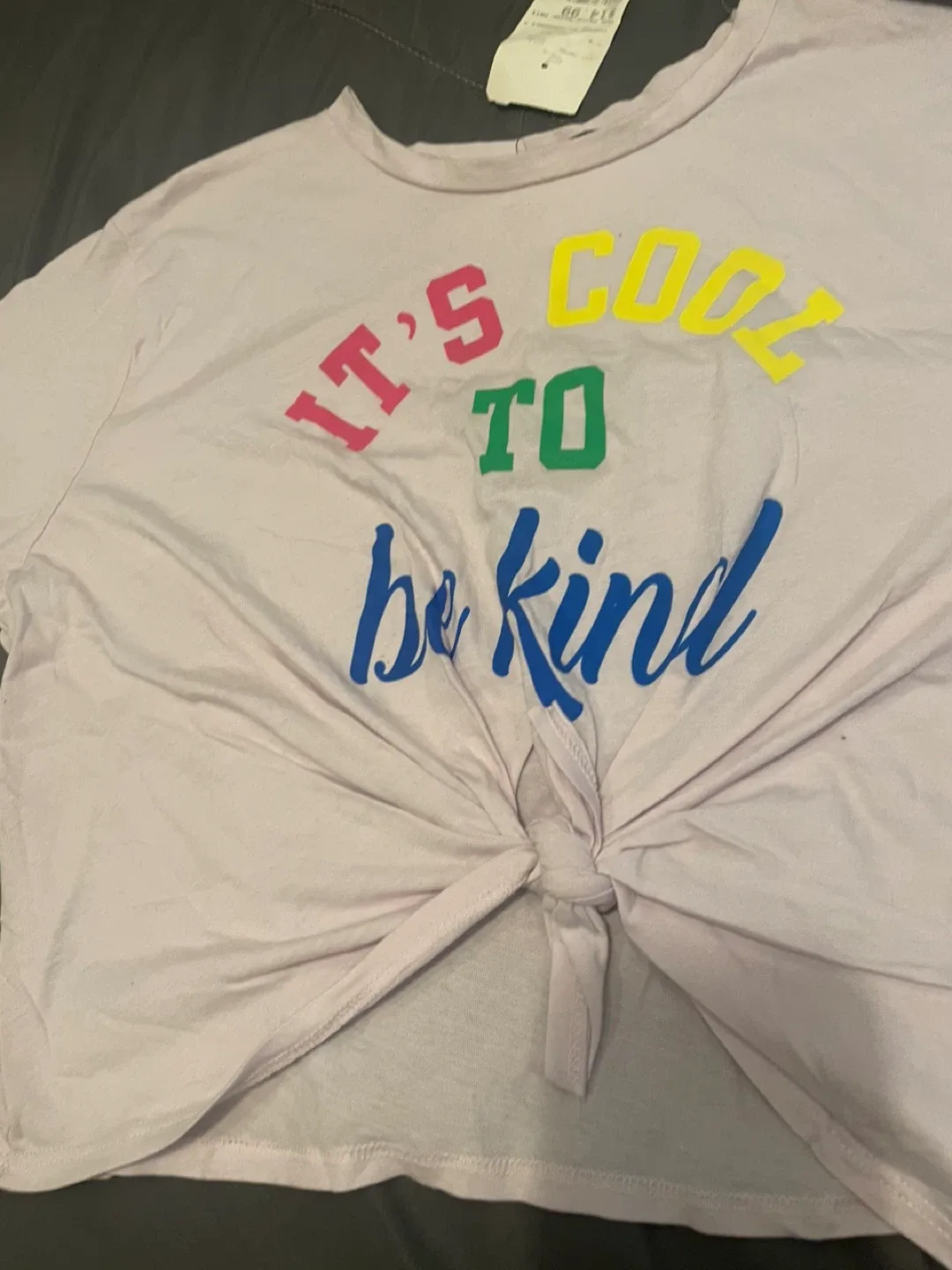 Girl's T-Shirt - It's Cool To Be Kind thumbnail