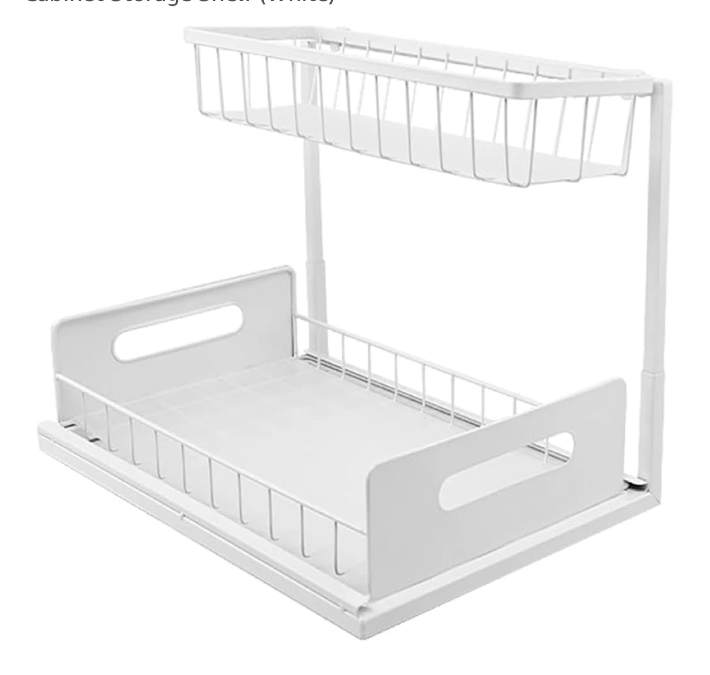 Under Sink Organizer, White - photo 2