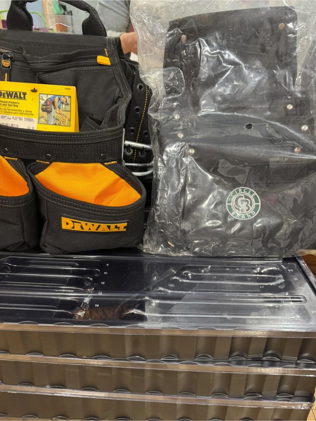 Brand new tools for cars in bags, tools