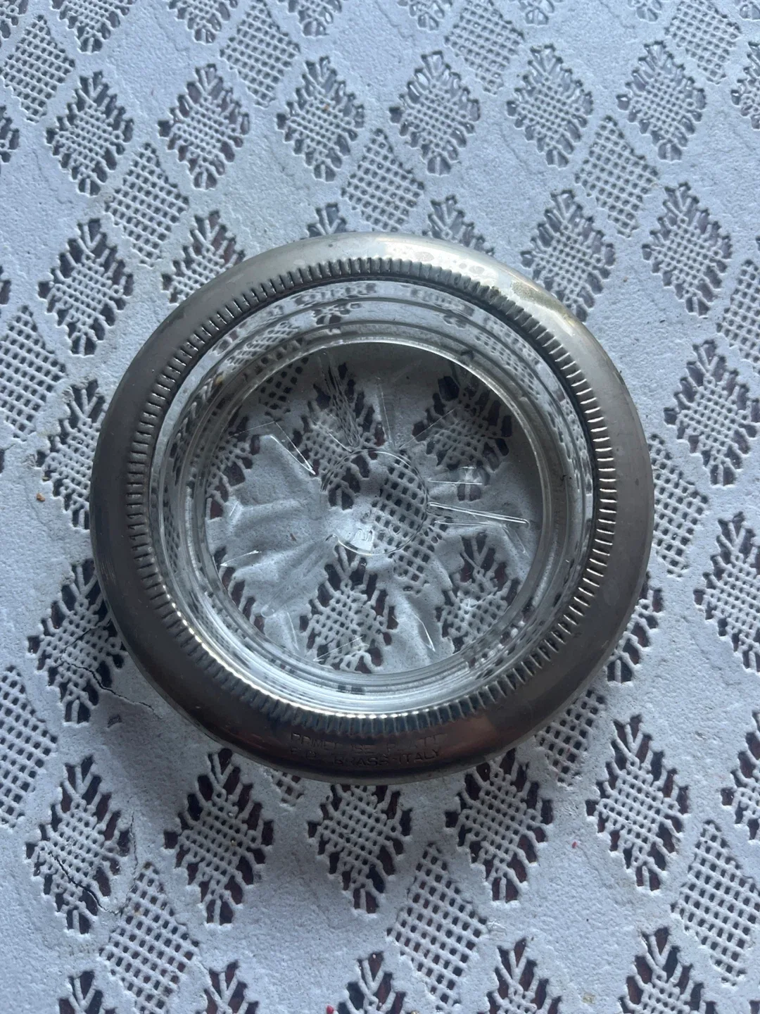 Vintage Silver Plated Coasters - Set of 7 thumbnail