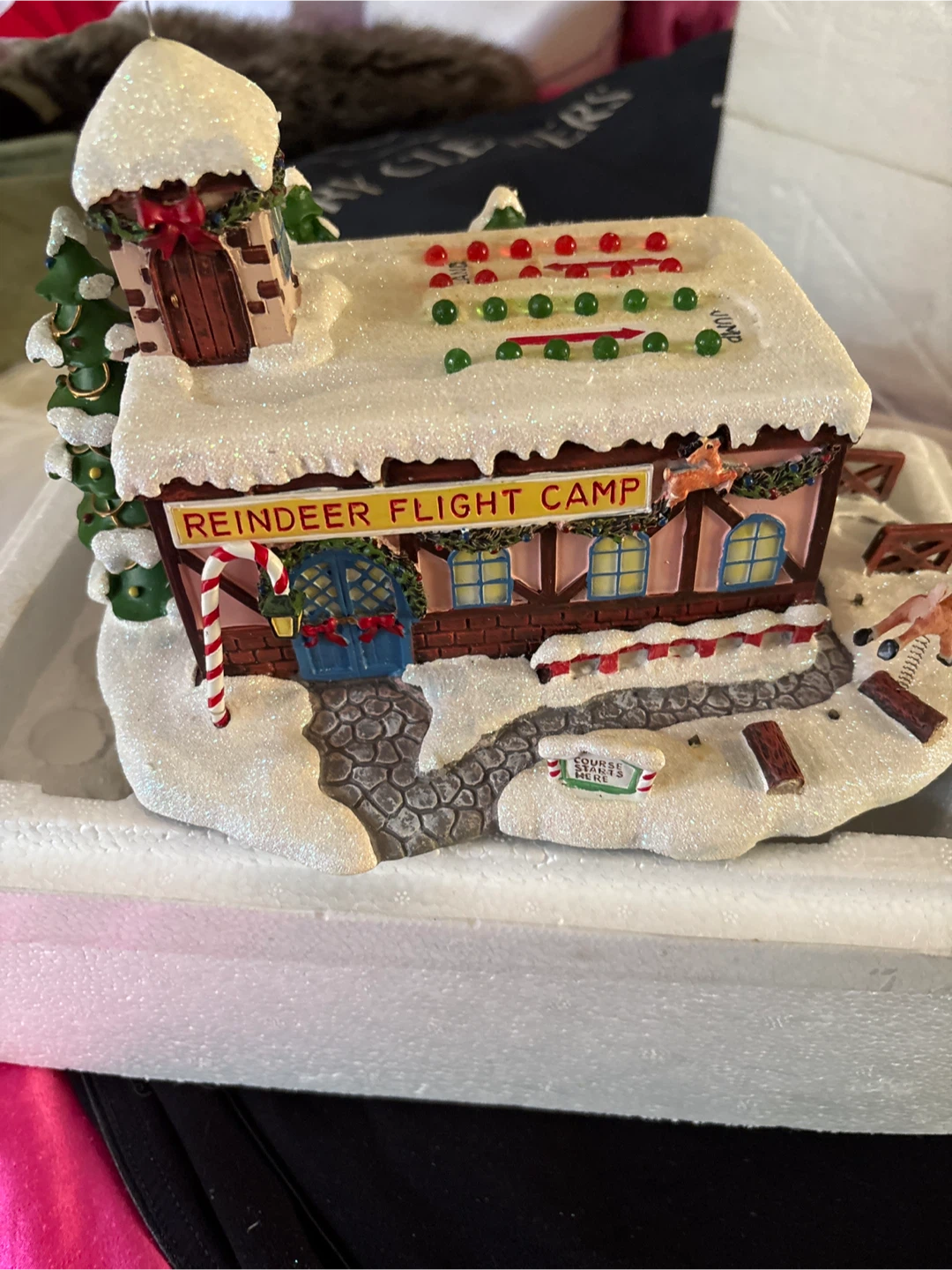 Reindeer Flight Camp Christmas Decoration