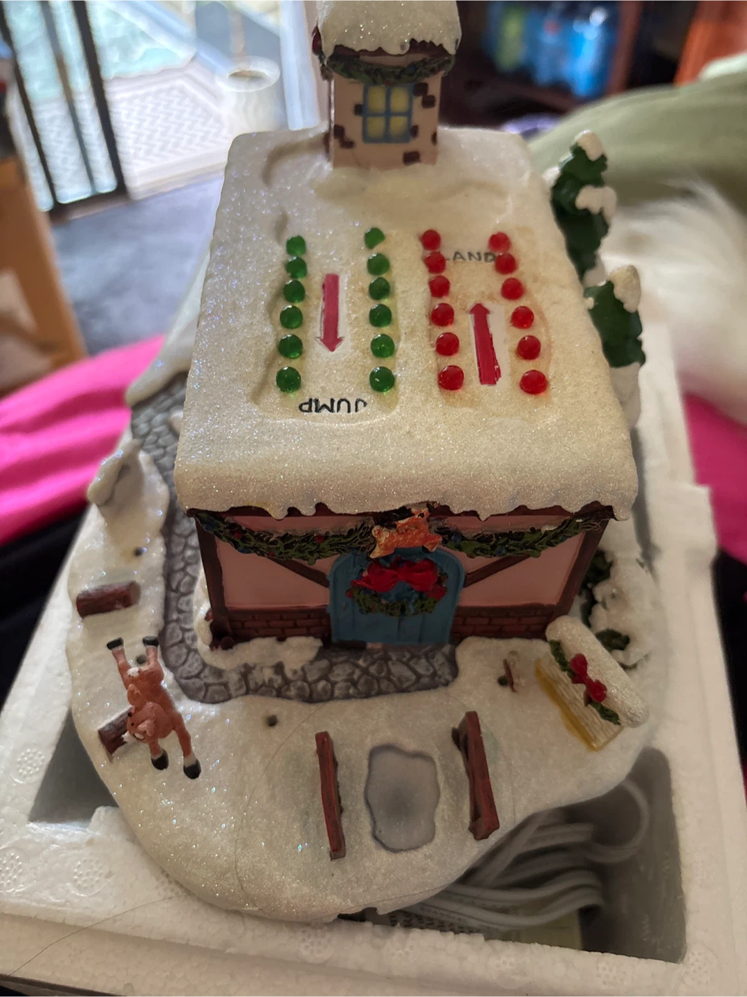Reindeer Flight Camp Christmas Decoration - photo 2