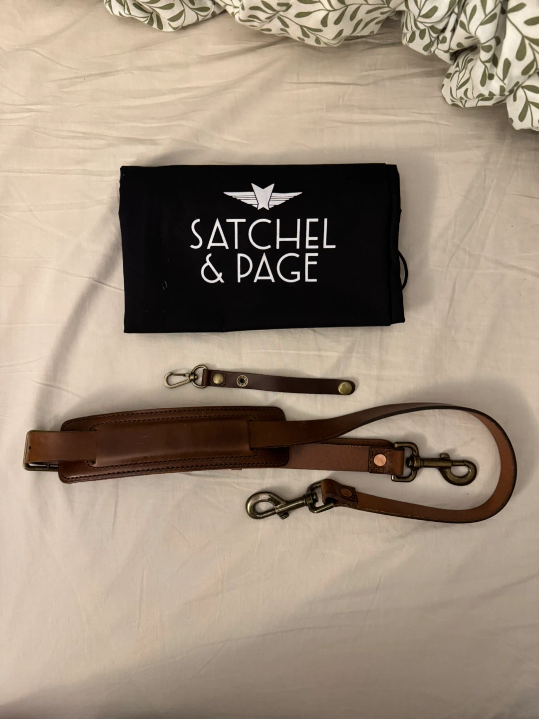 Leather weekender: Satchel And Page weekender carry all bag - photo 5