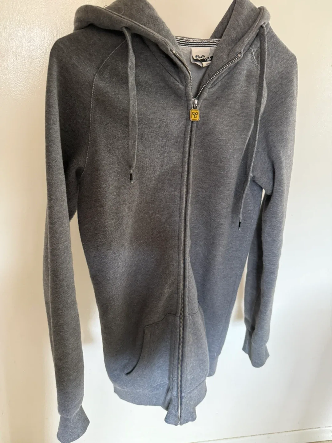 TNA Grey Zip-Up Hoodie xxs image indicator(7)