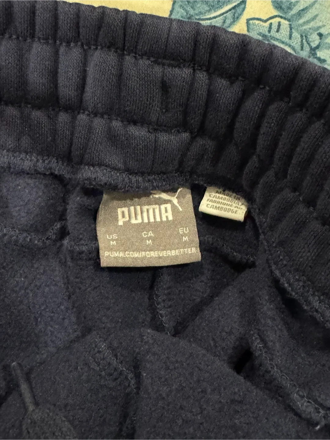 Puma Blue Cargo Sweatpants - Size Medium image indicator(5)