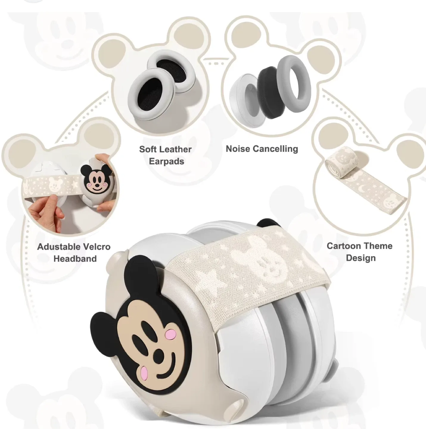 Mickey Mouse Baby Ear Protection Headphones - New image indicator(5)