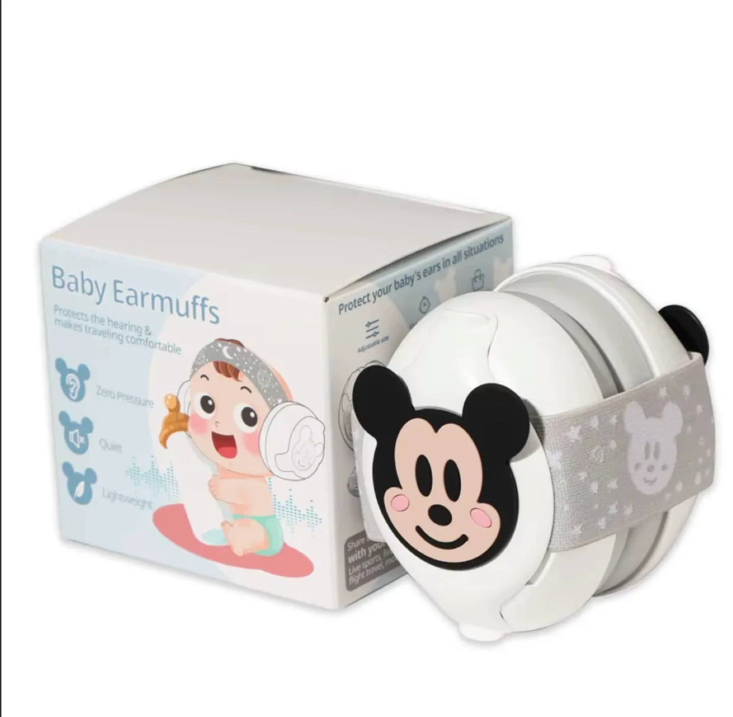 Mickey Mouse Baby Ear Protection Headphones - New image indicator(7)