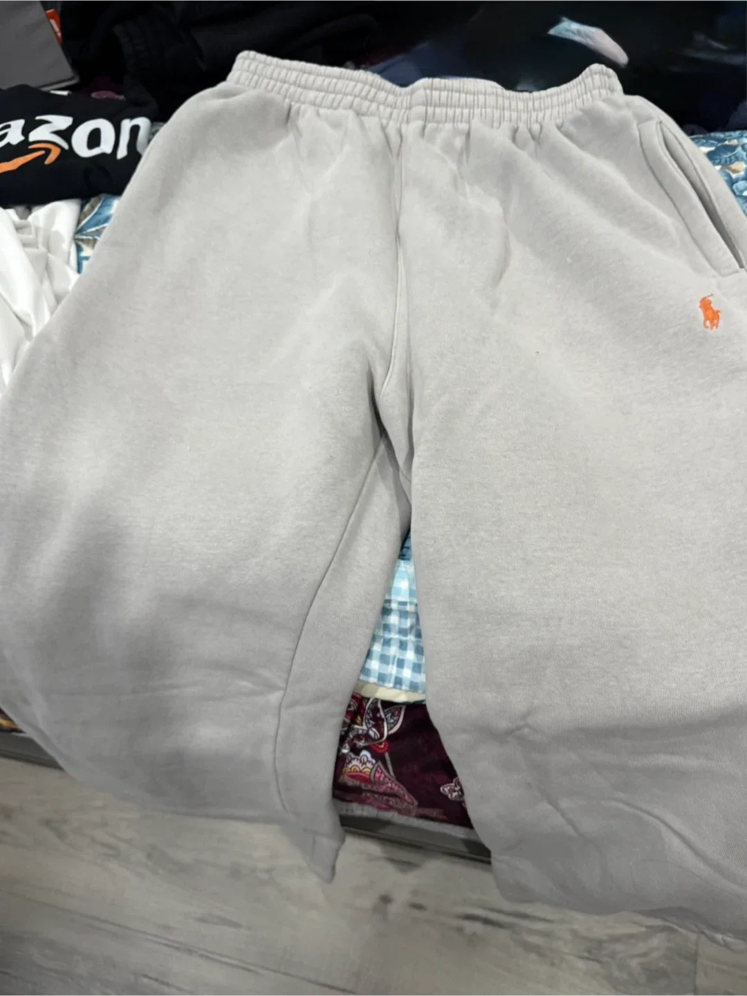 Ralph Lauren Grey Sweatpants image indicator(2)