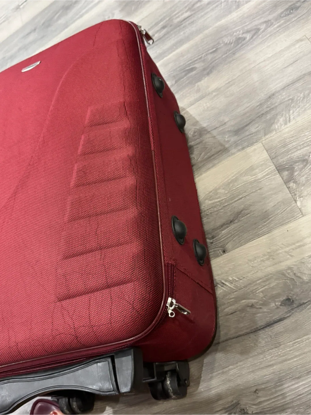 Fastrack Red Carry-on Suitcase image indicator(6)