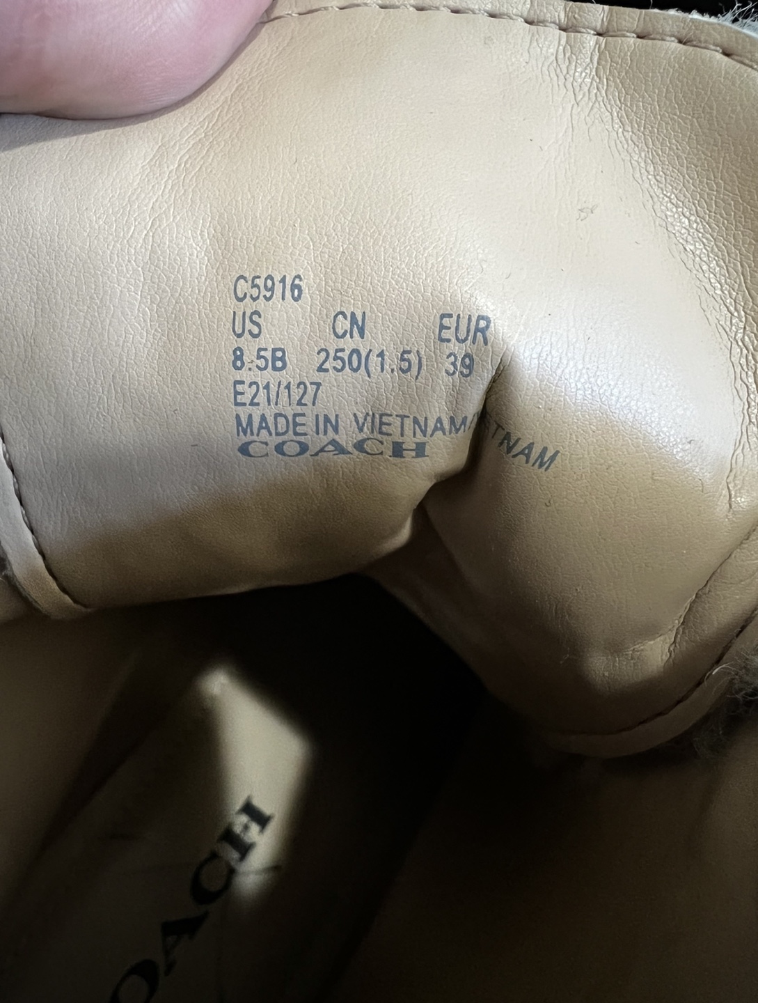 Brand New-Coach C5916 Shearling Lined Boots - Size 8.5 - photo 3