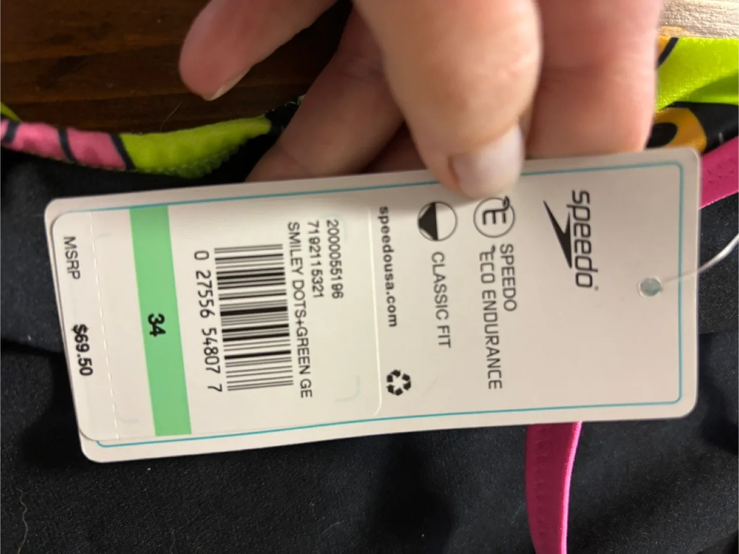 Speedo Eco Endurance Swimsuit - Size 34 image indicator(2)