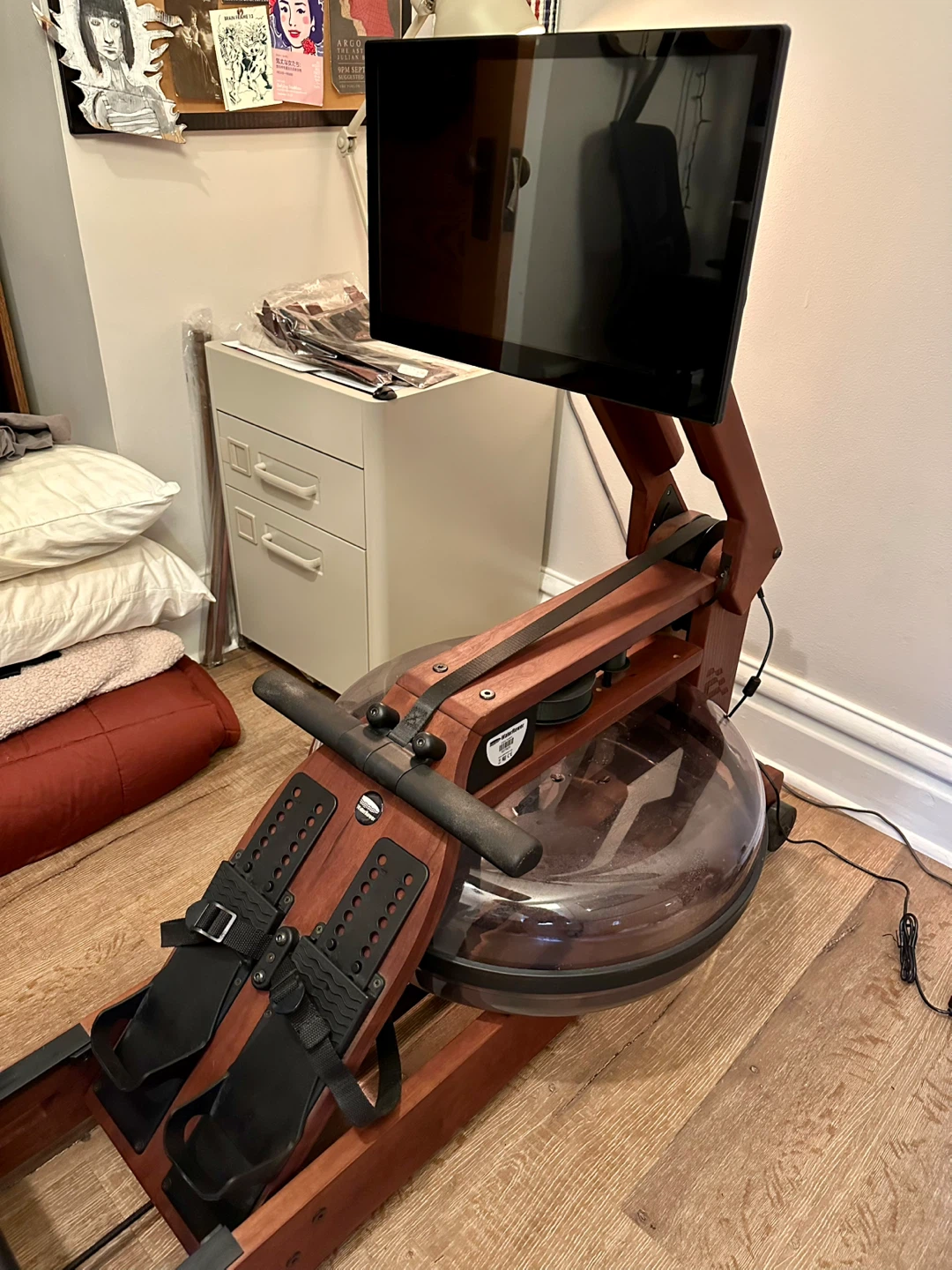 Ergatta WaterRower with Monitor - Rowing Machine - photo 3