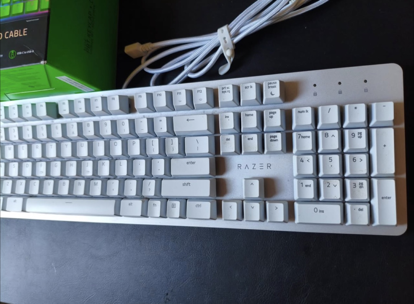 Razer Pro Type Mechanical Keyboard + PBT Keycap Set