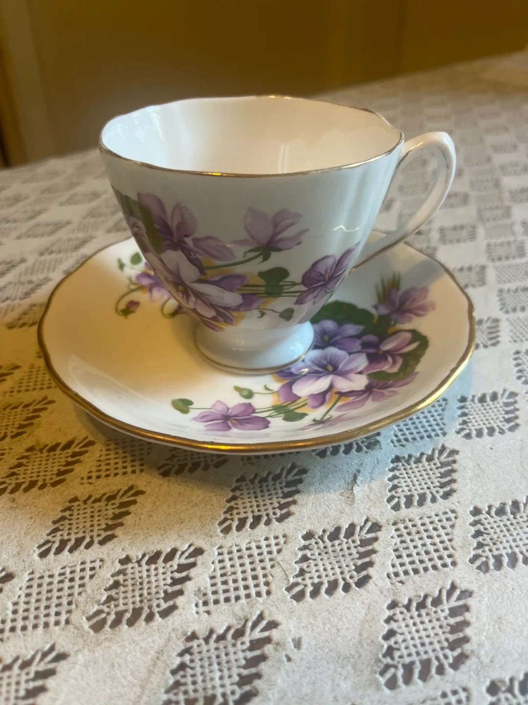 Colclough Bone China Tea Cup & Saucer thumbnail