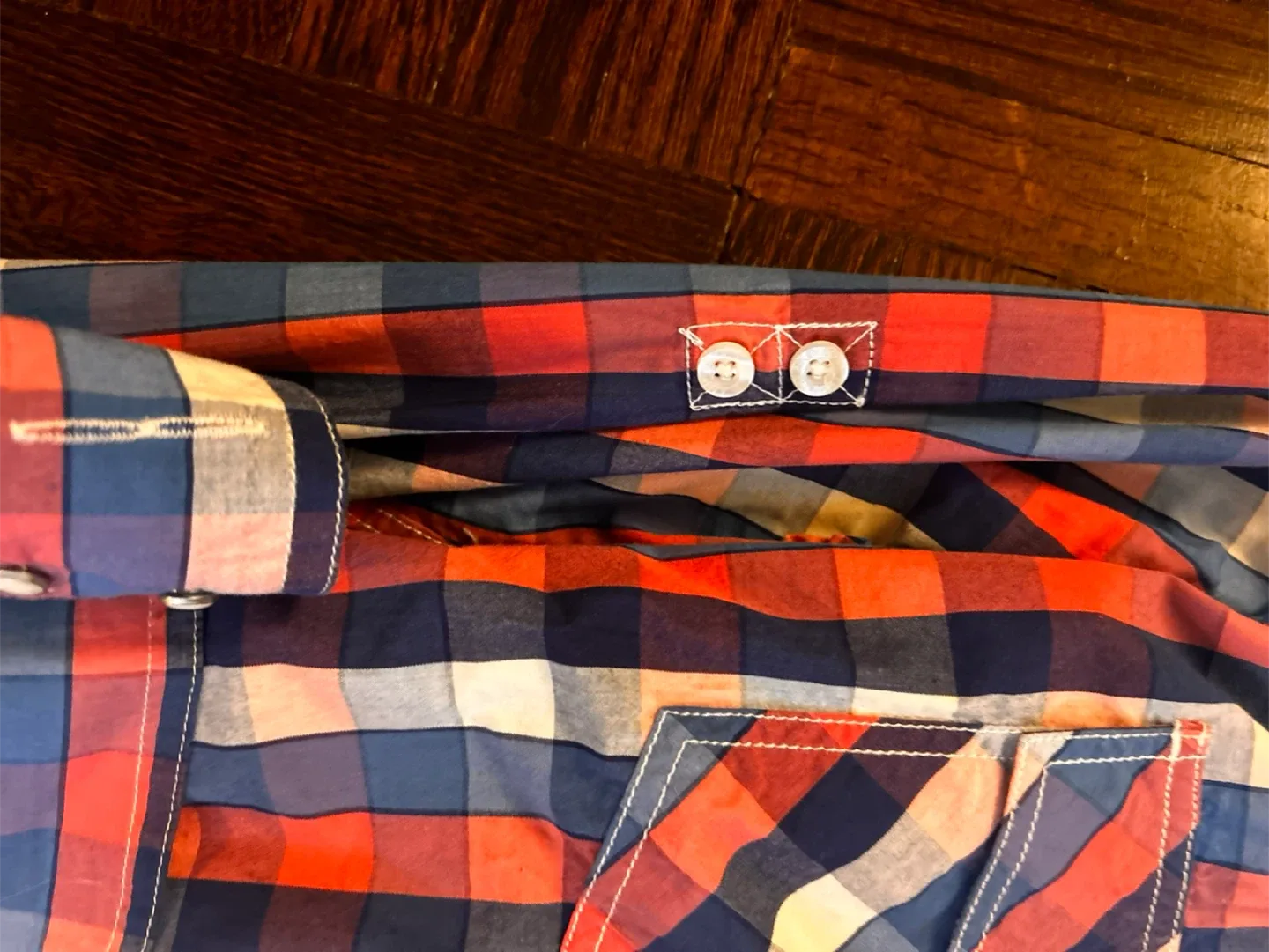 Legend Co. Plaid Button-Down Shirt image indicator(7)