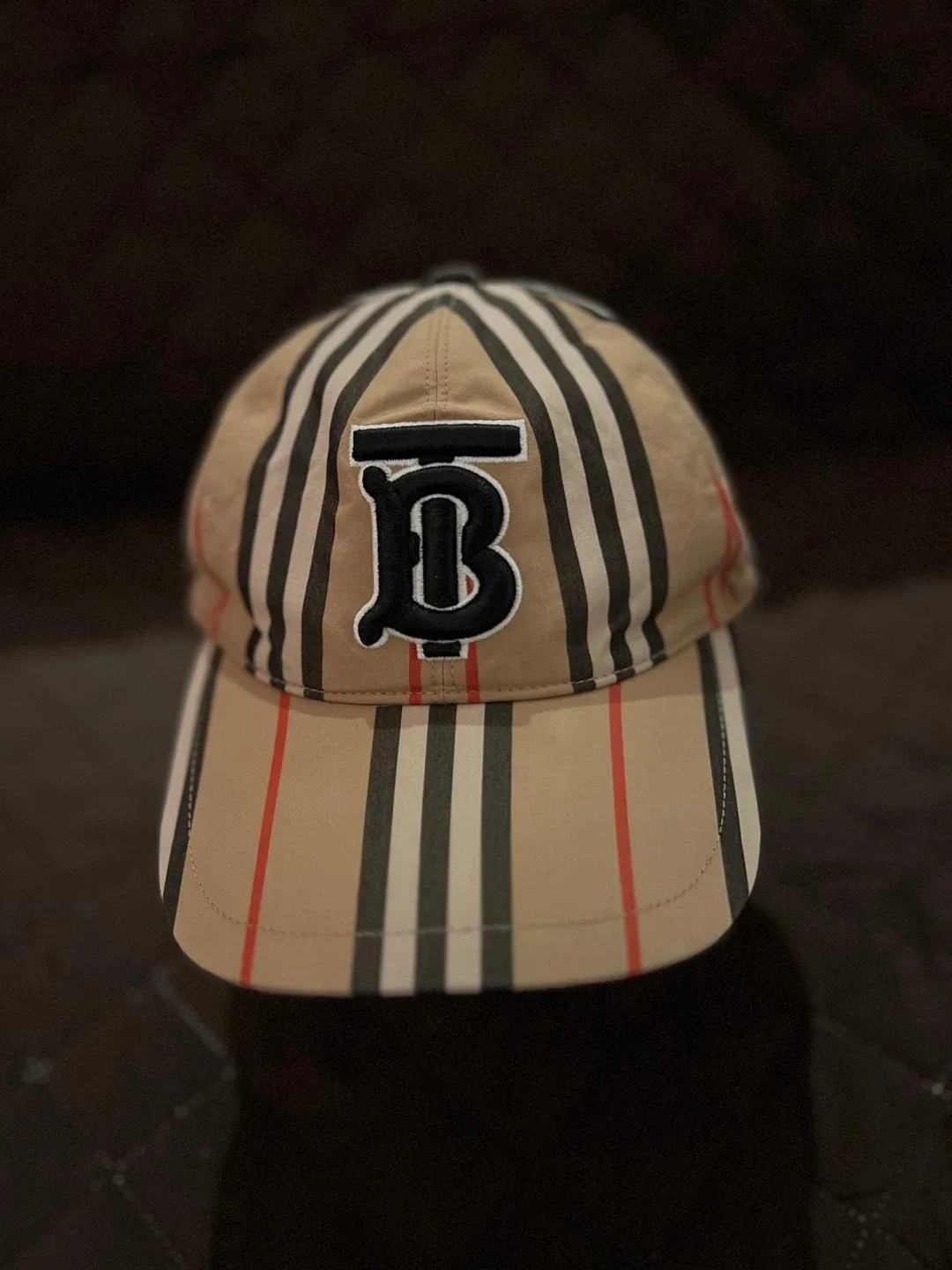Burberry Check Baseball Cap image indicator(4)