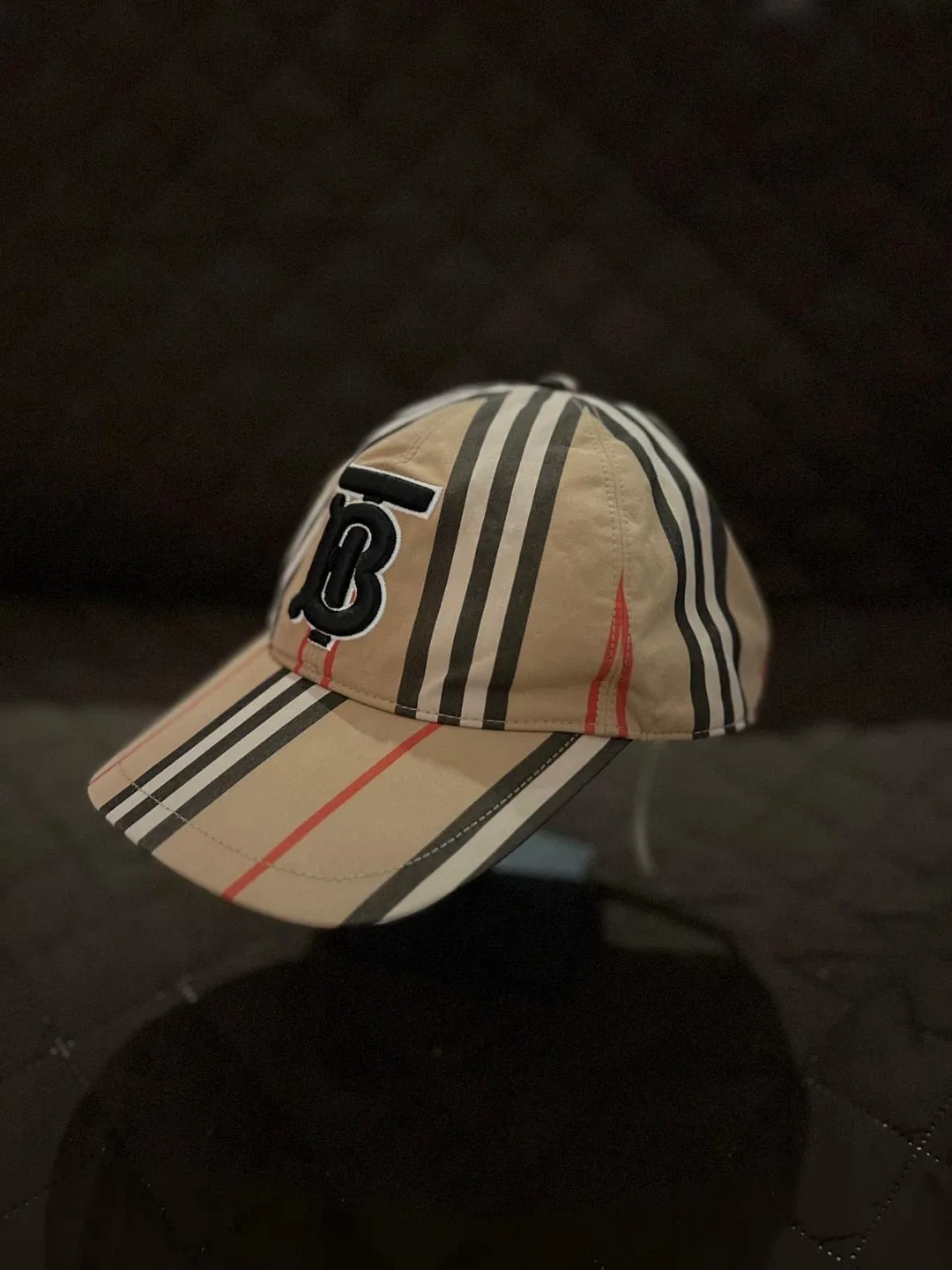 Burberry Check Baseball Cap image indicator(5)