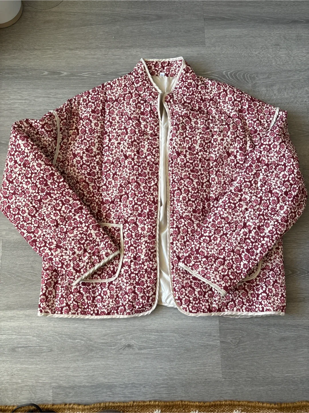 Floral Quilted Jacket thumbnail