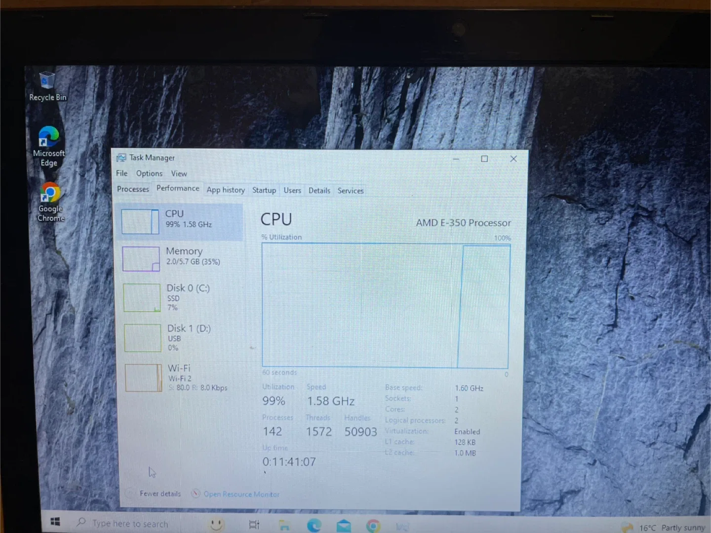 Gateway Laptop N214 image indicator(6)