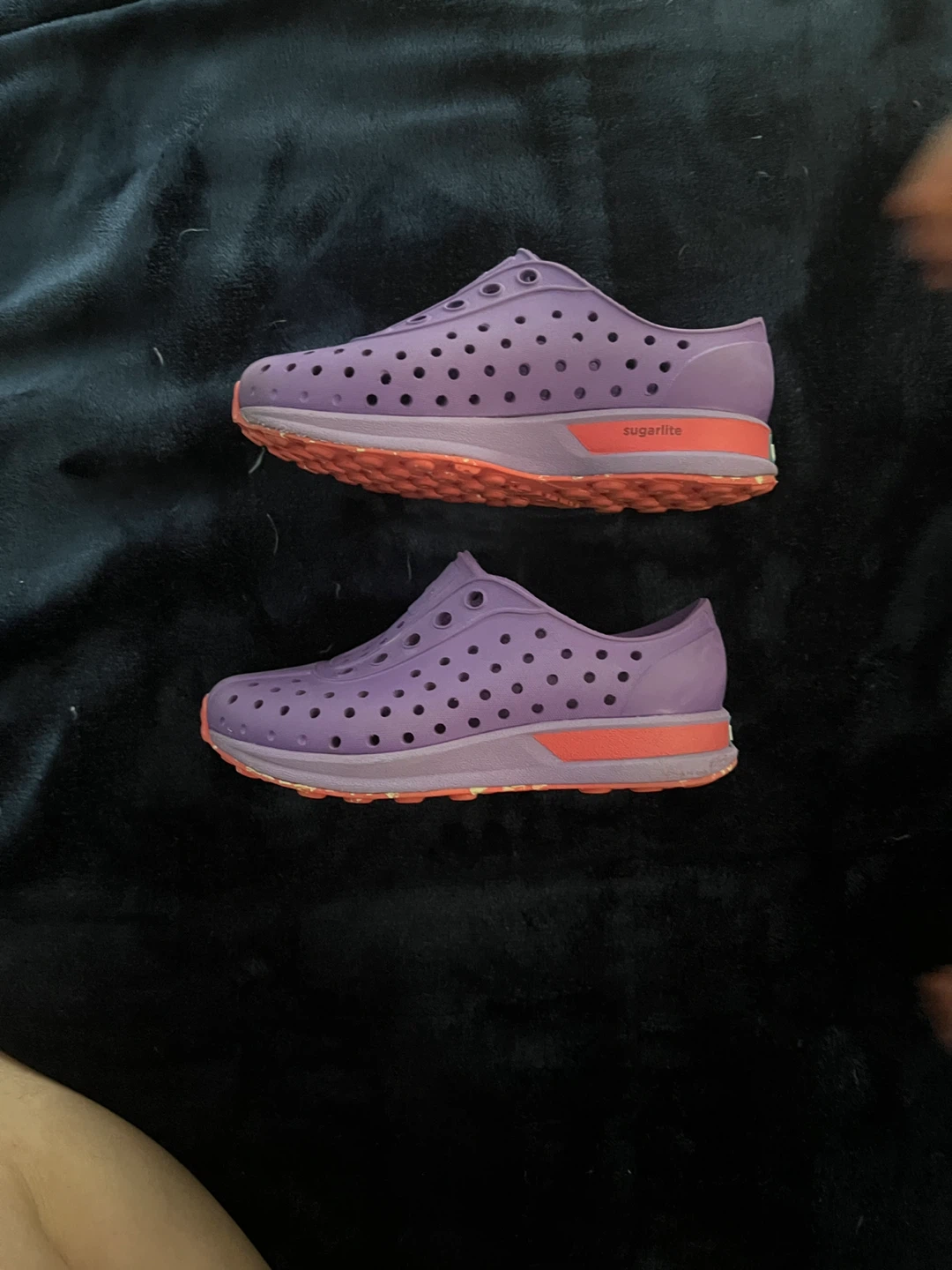 Native Purple Shoes Size 7