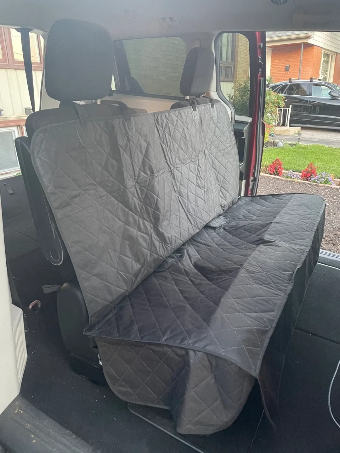 BRAND NEW Car Back Seat Cover - Black thumbnail