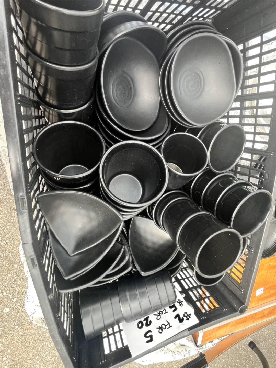 Variety of Black Dishes thumbnail