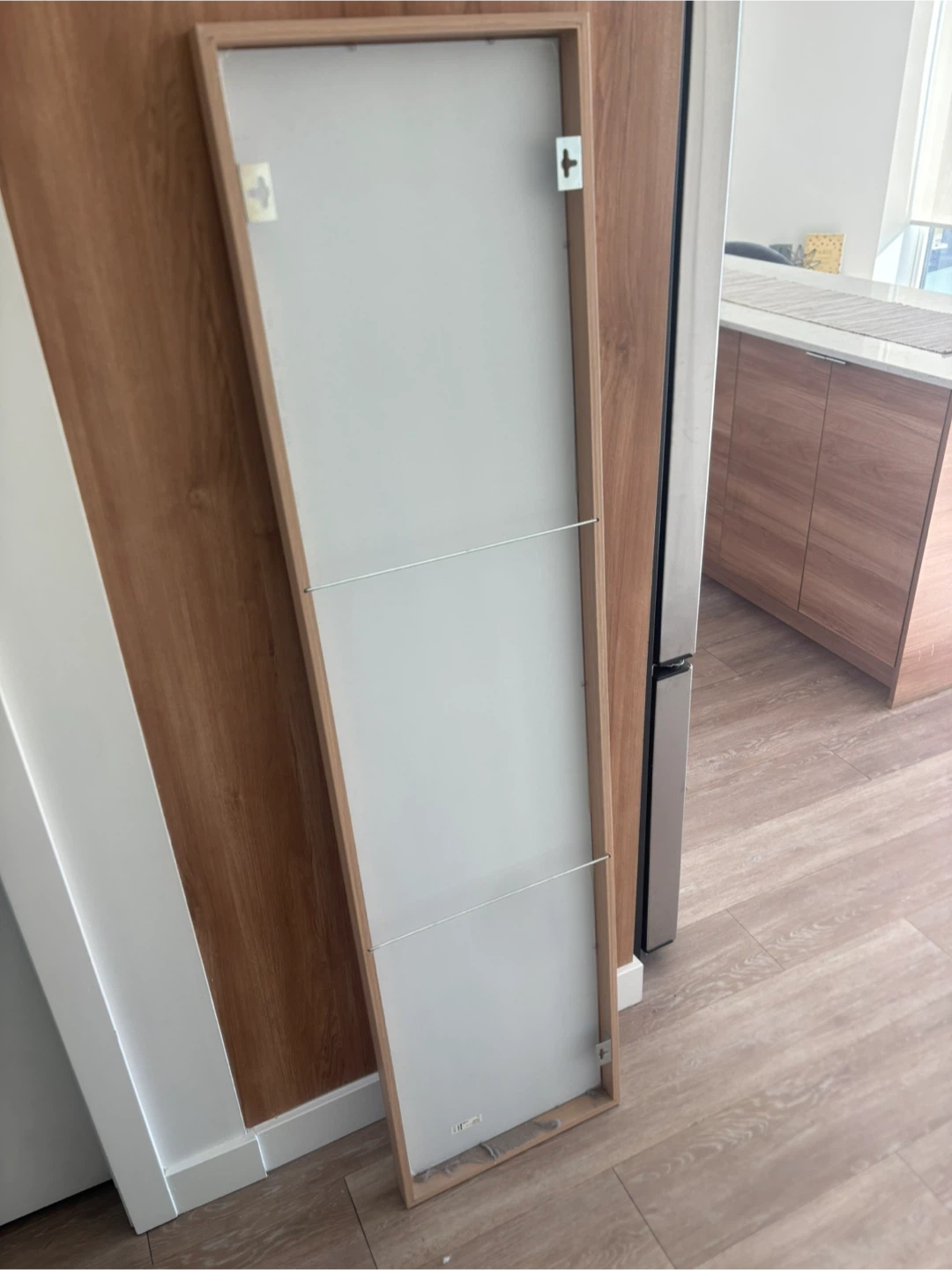 Wood Frame Full Length Mirror - photo 3