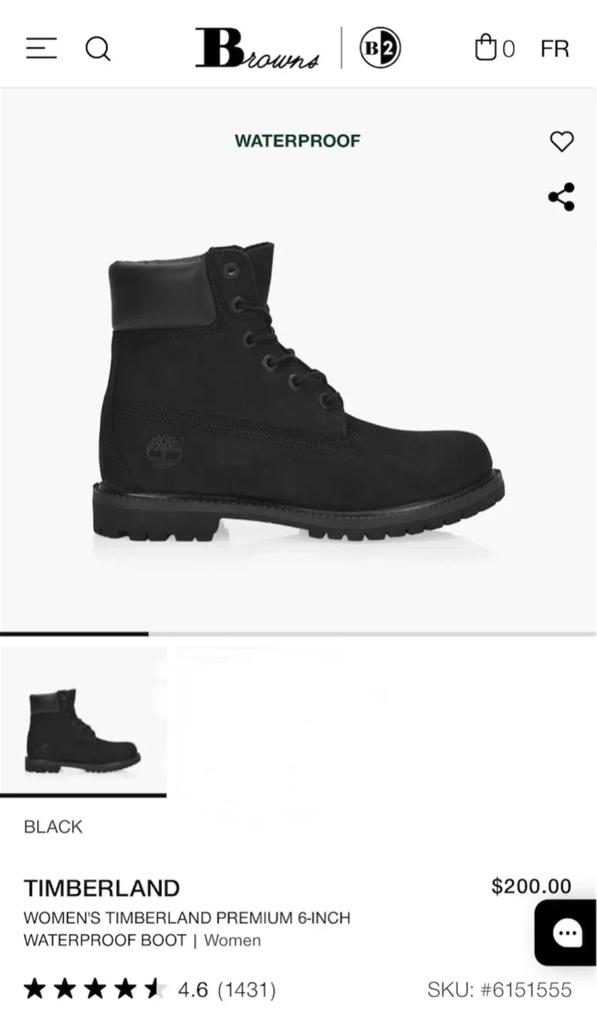 TIMBERLAND Premium 6inch Boots image indicator(5)