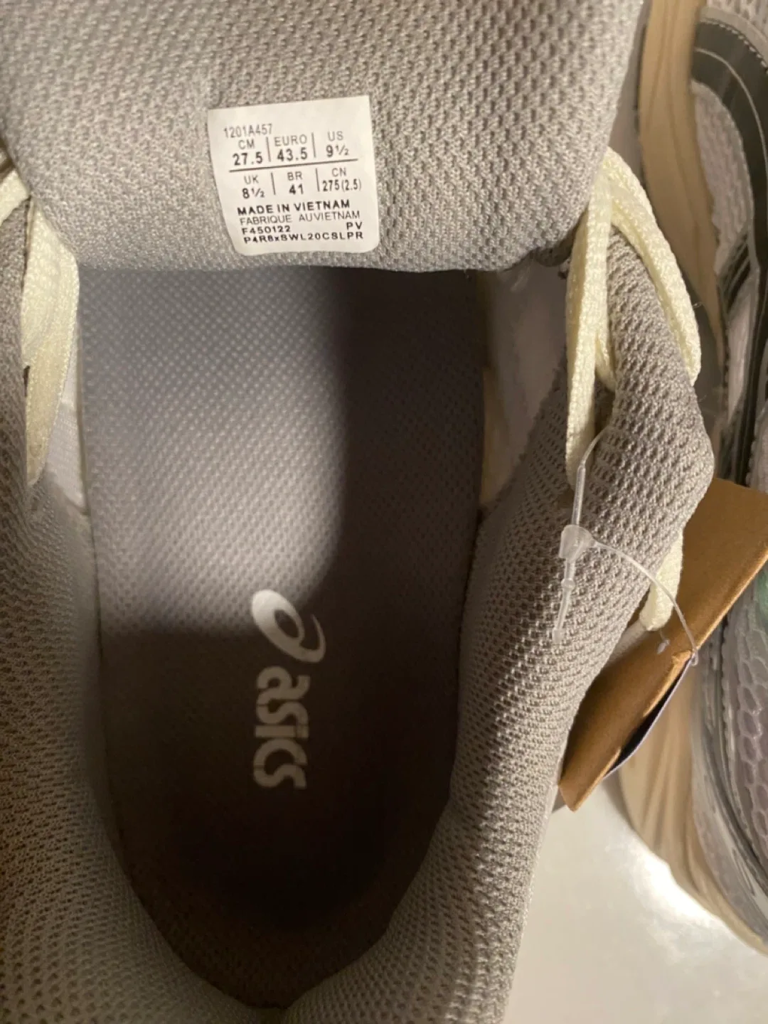 JJJJound X ASICS Gel-Kayano 14 Silver Black US 9.5 Men's Shoes image indicator(7)