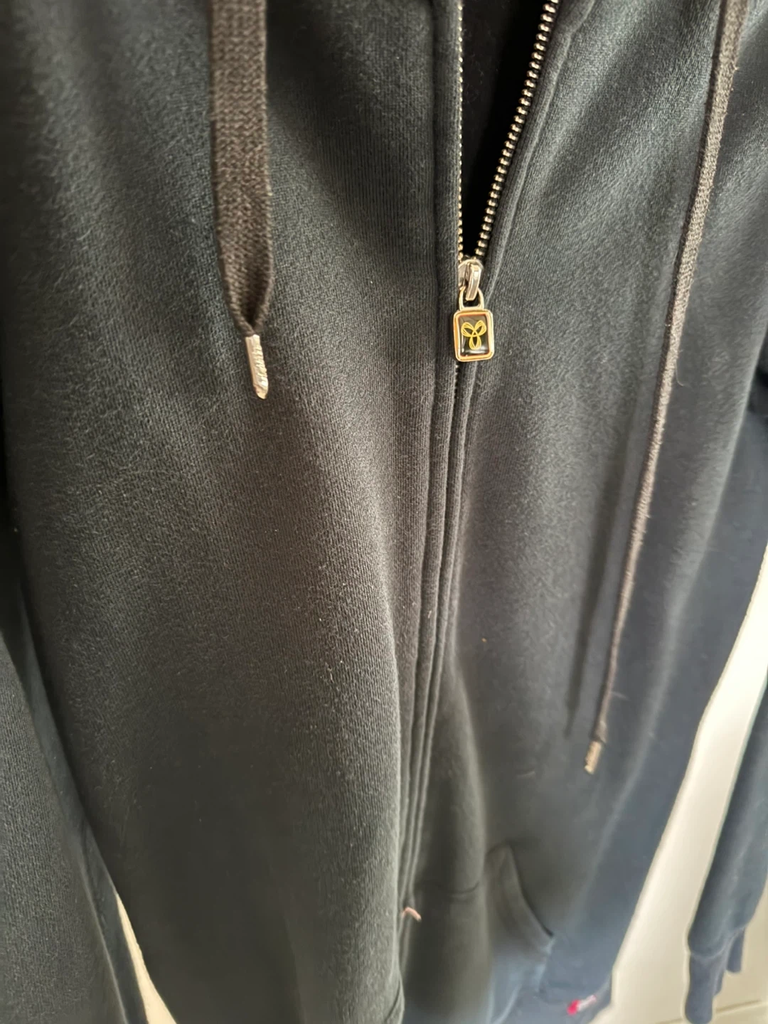 TNA Black Zip-Up Hoodie - Size XS - photo 2