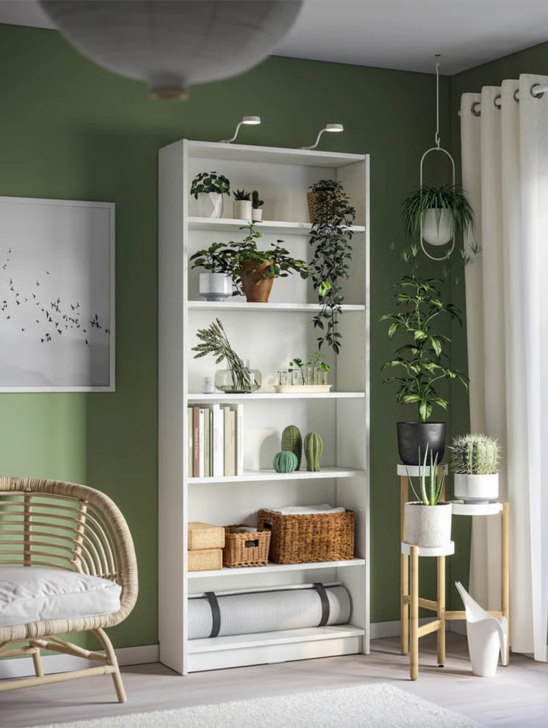 IKEA White Bookshelf / Storage - photo 3