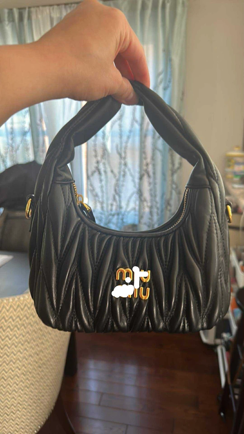 Black Leather Handbag