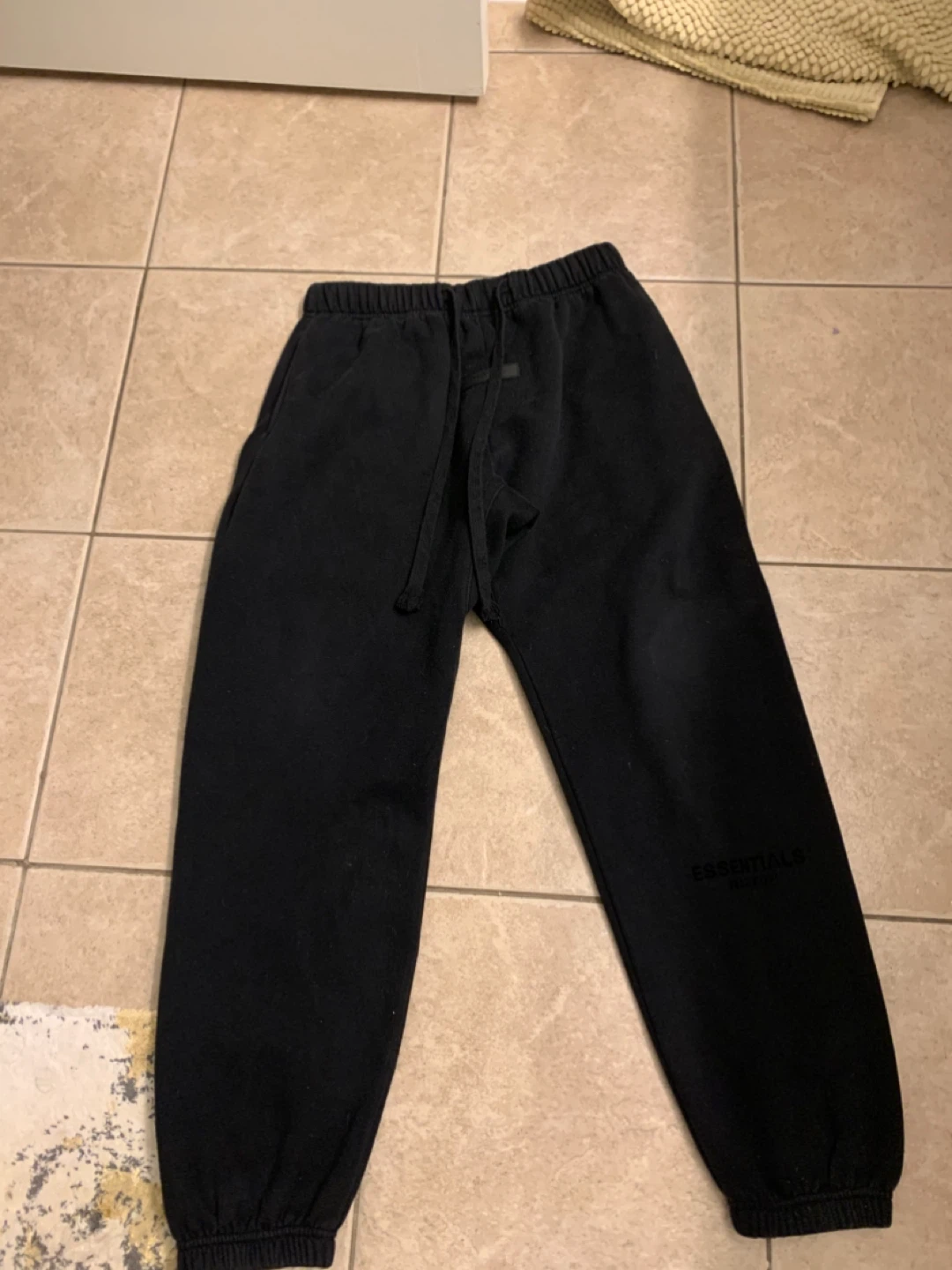Essentials Fear of God Black Sweatpants