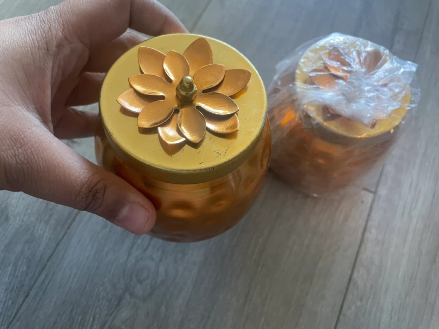 2 Decorative Copper Jars - photo 2